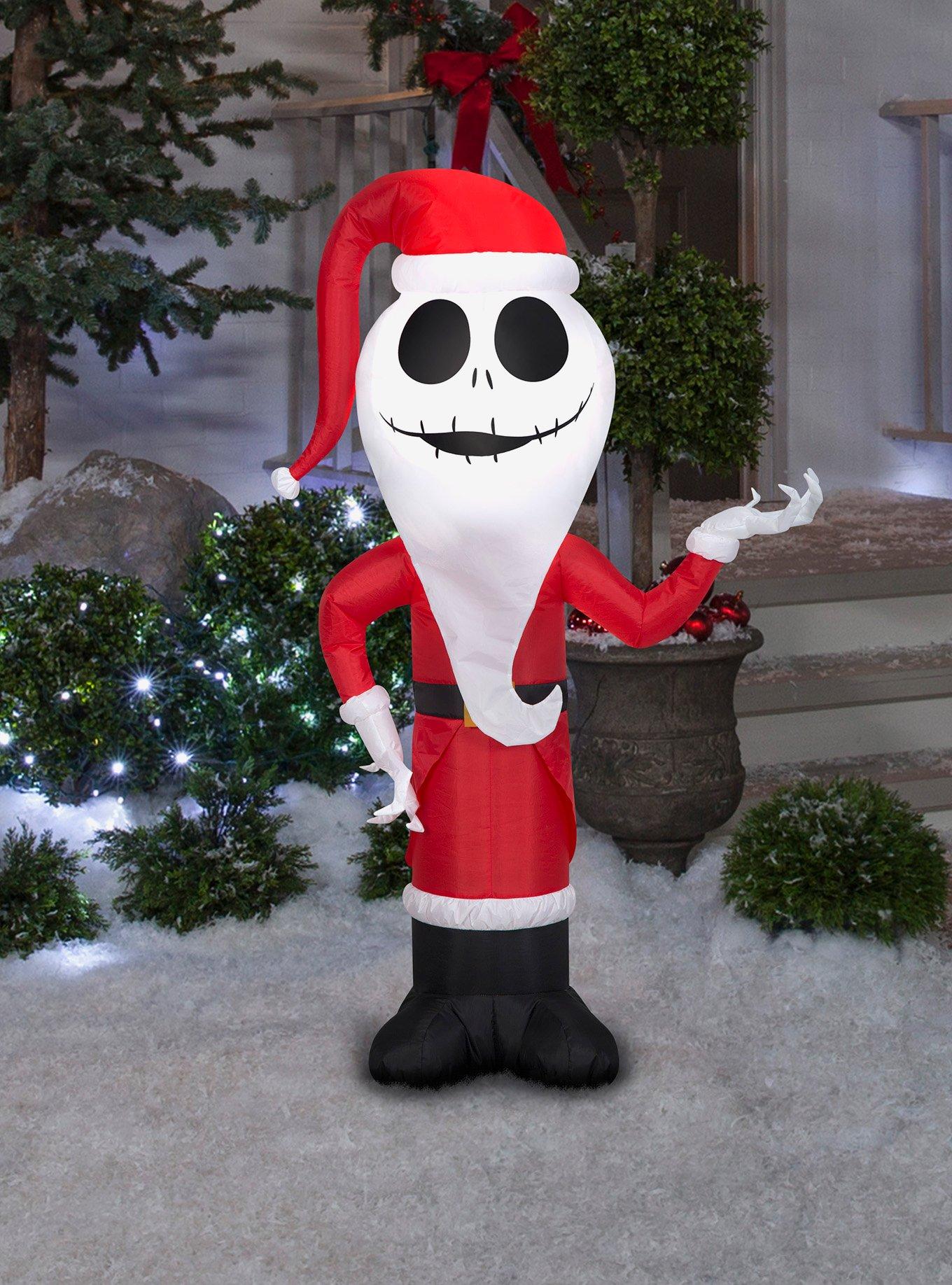 Disney Nightmare Before Christmas Jack as Sandy Claws Airblown