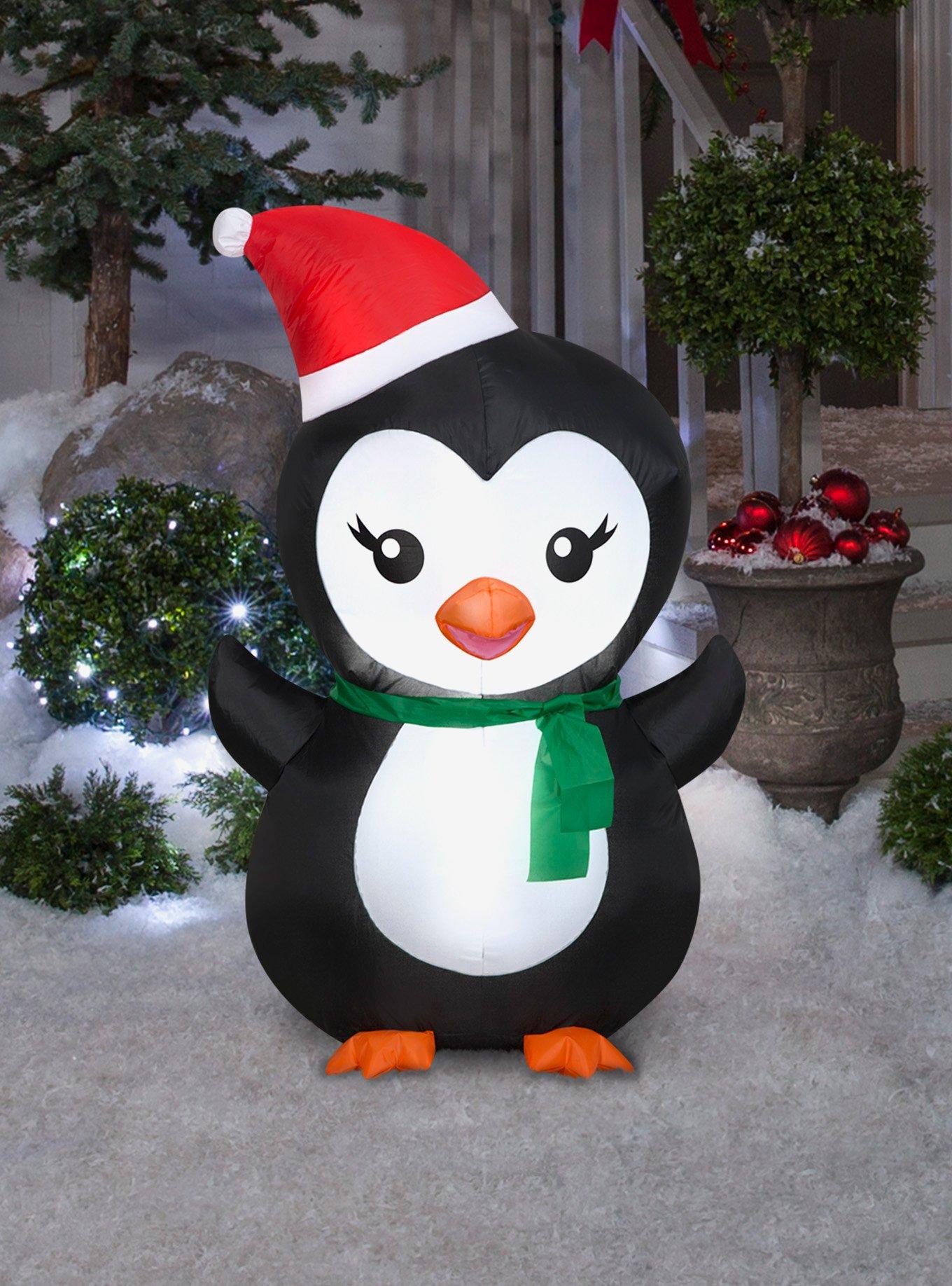Penguin Christmas Airblown, , hi-res