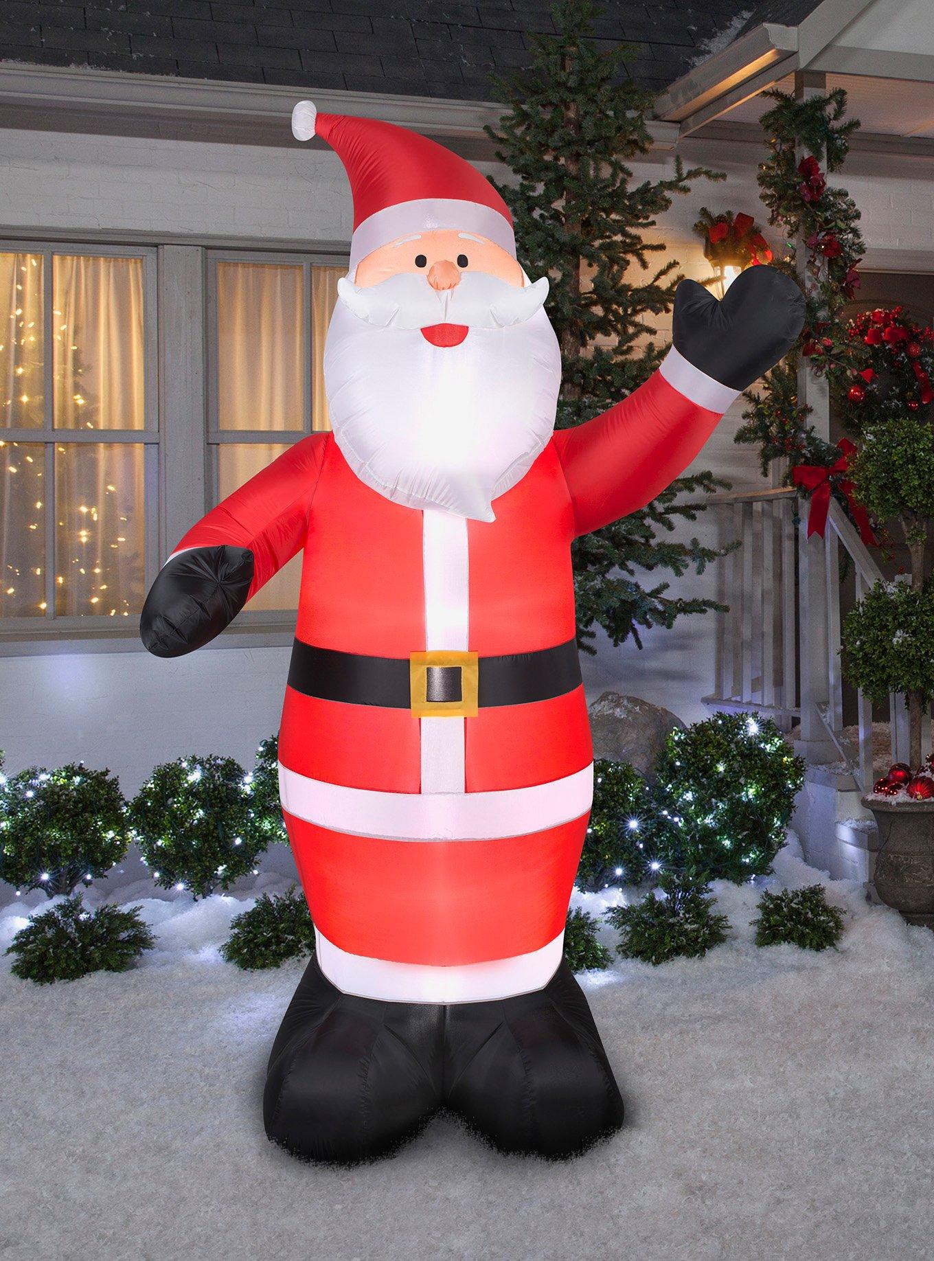 Welcoming Santa Airblown, , hi-res