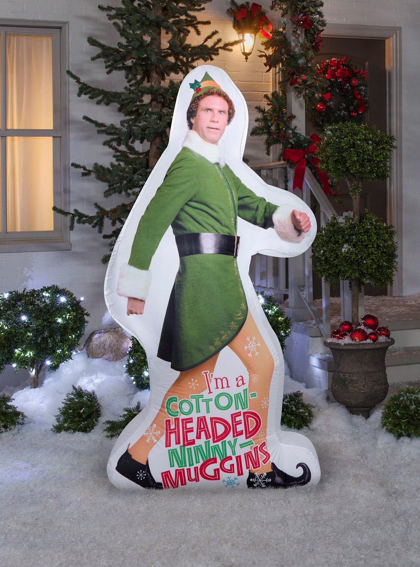 Buddy the Elf Strolling Photorealistic Airblown