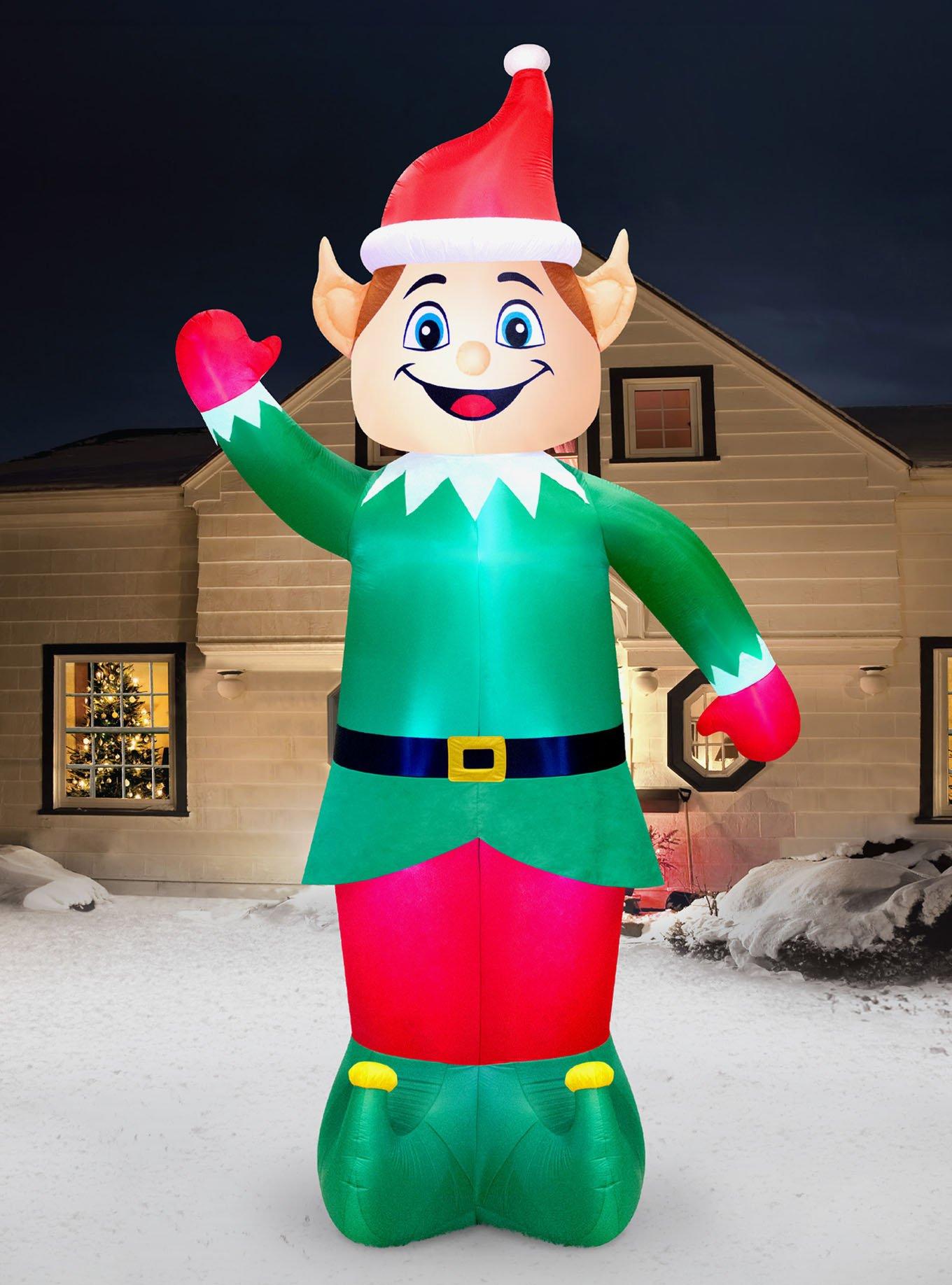 Colossal Elf Airflowz Inflatable, , hi-res
