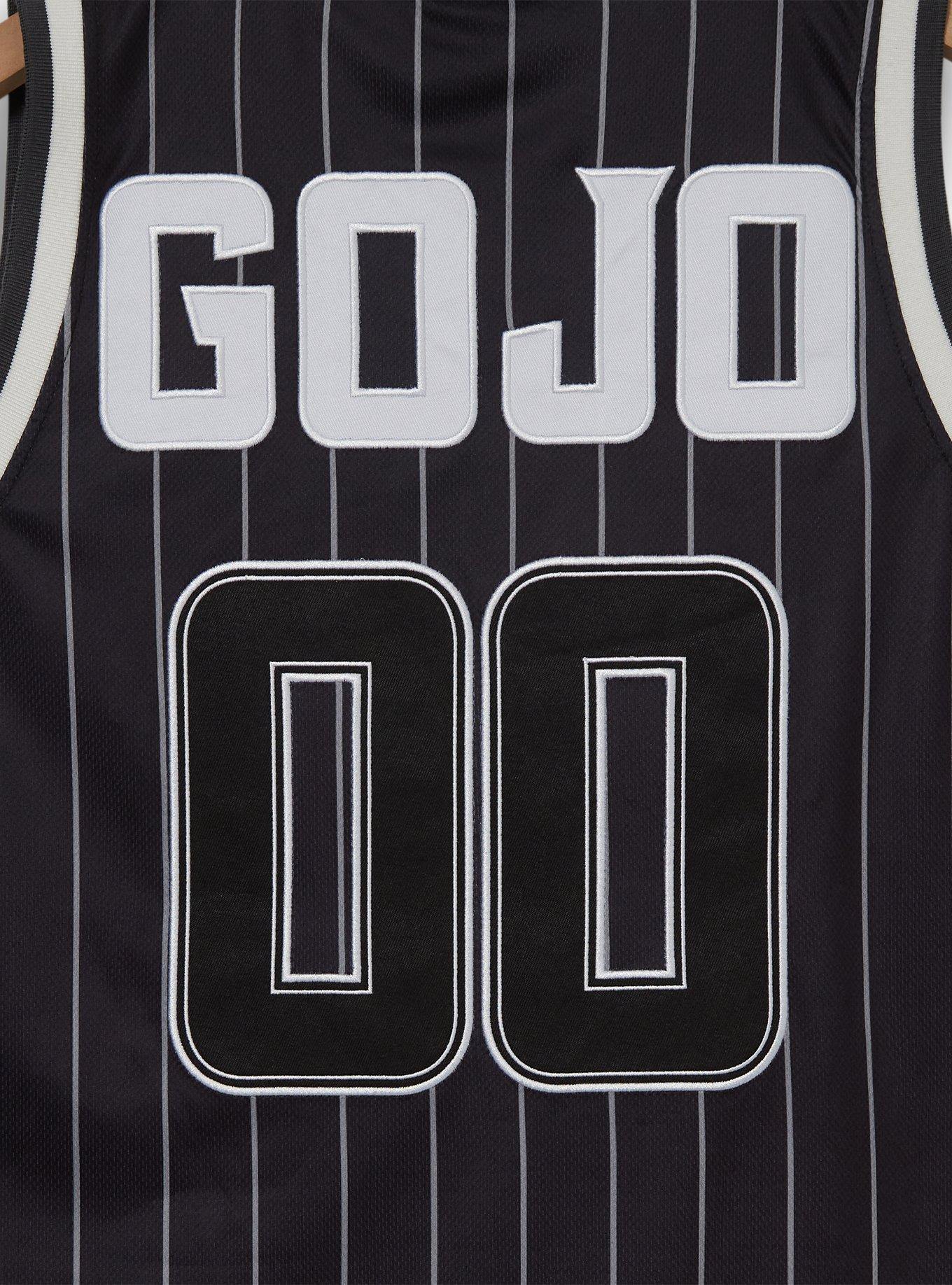 Jujutsu Kaisen Gojo Basketball Jersey — BoxLunch Exclusive, BLACK, alternate