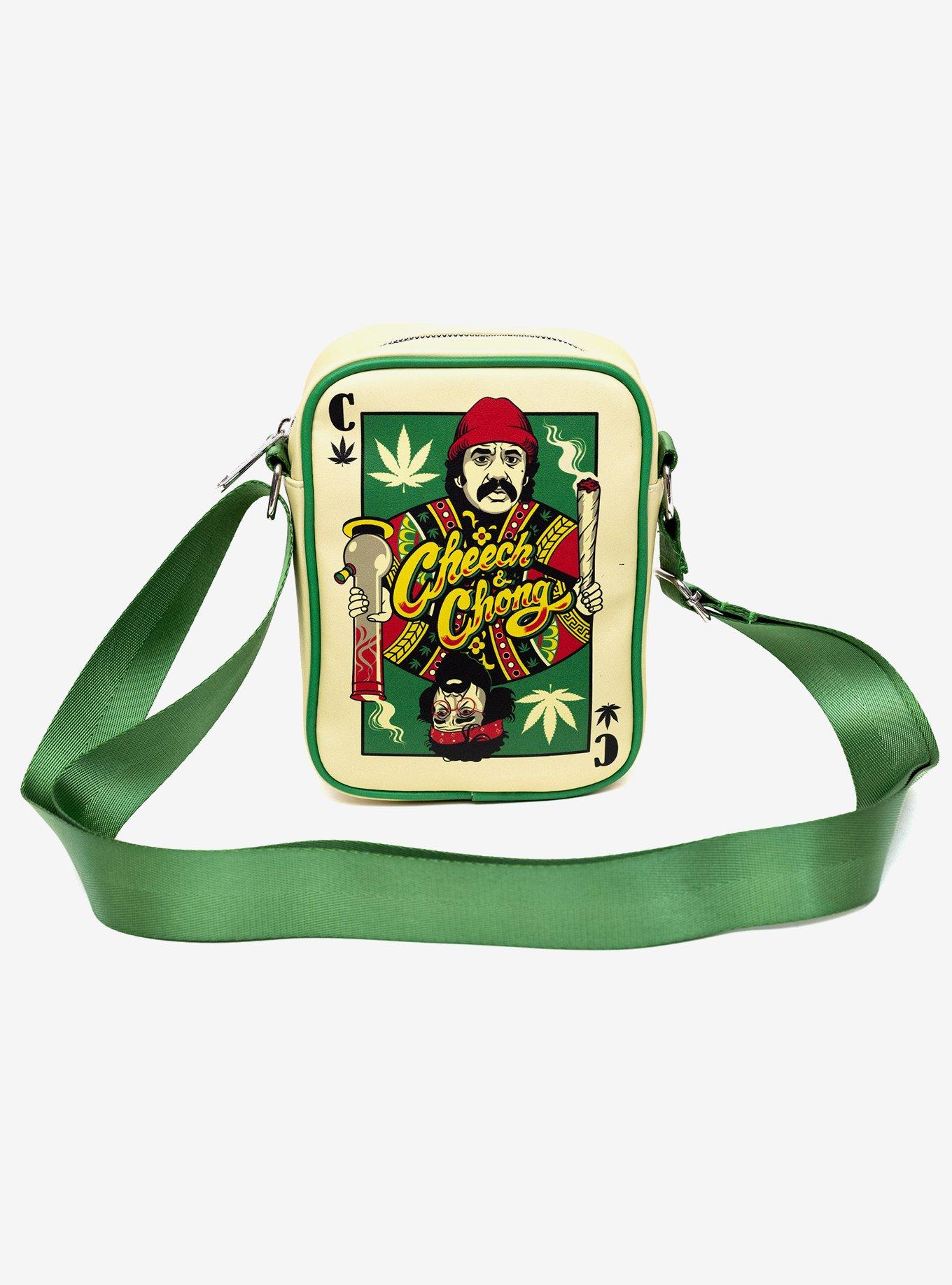 Cheech & Chong C of Weeds Playing Card Crossbody Bag, , alternate