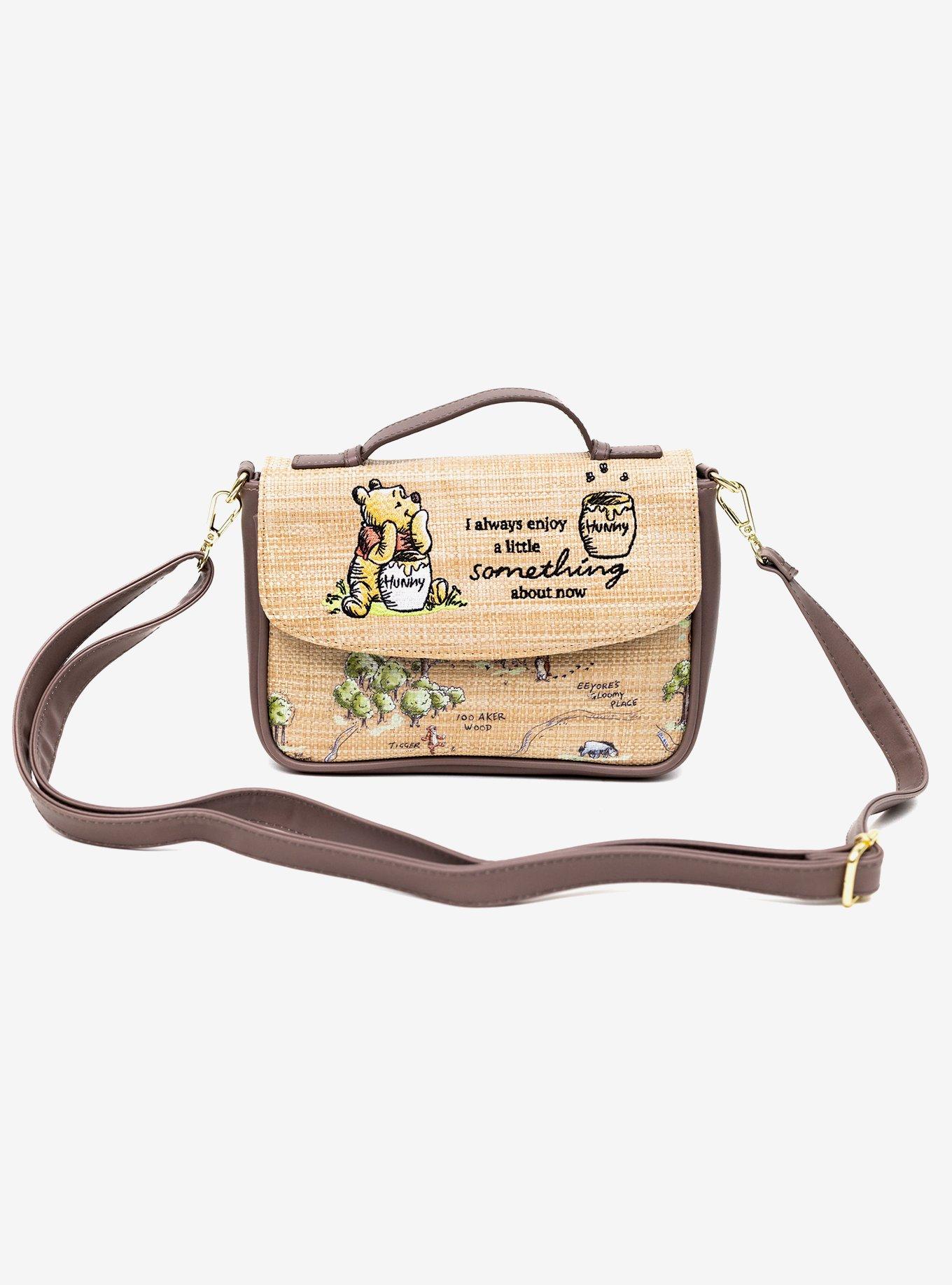 Disney Winnie the Pooh Embroidered Crossbody Bag, , alternate