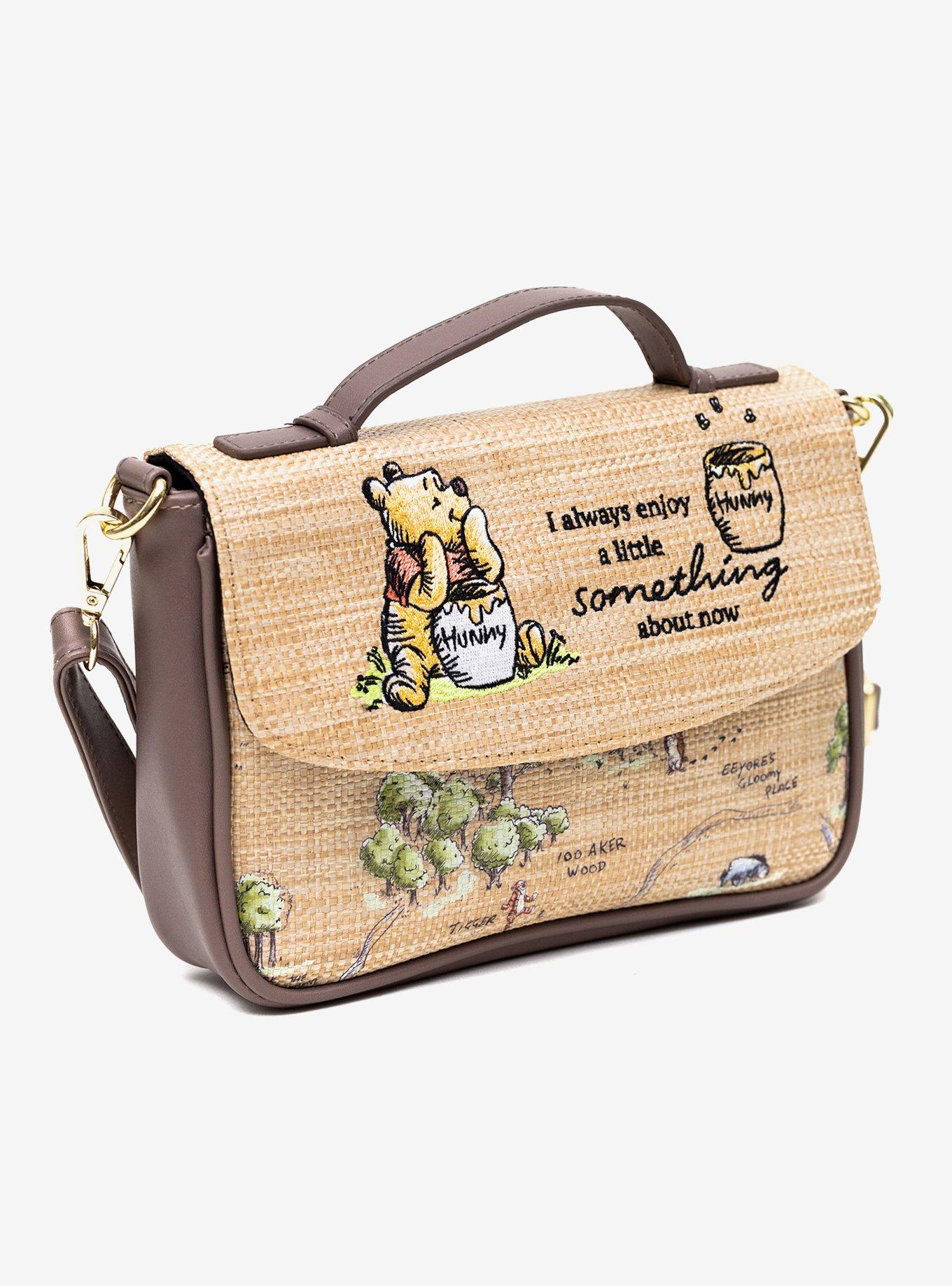 Disney Winnie the Pooh Embroidered Crossbody Bag, , alternate