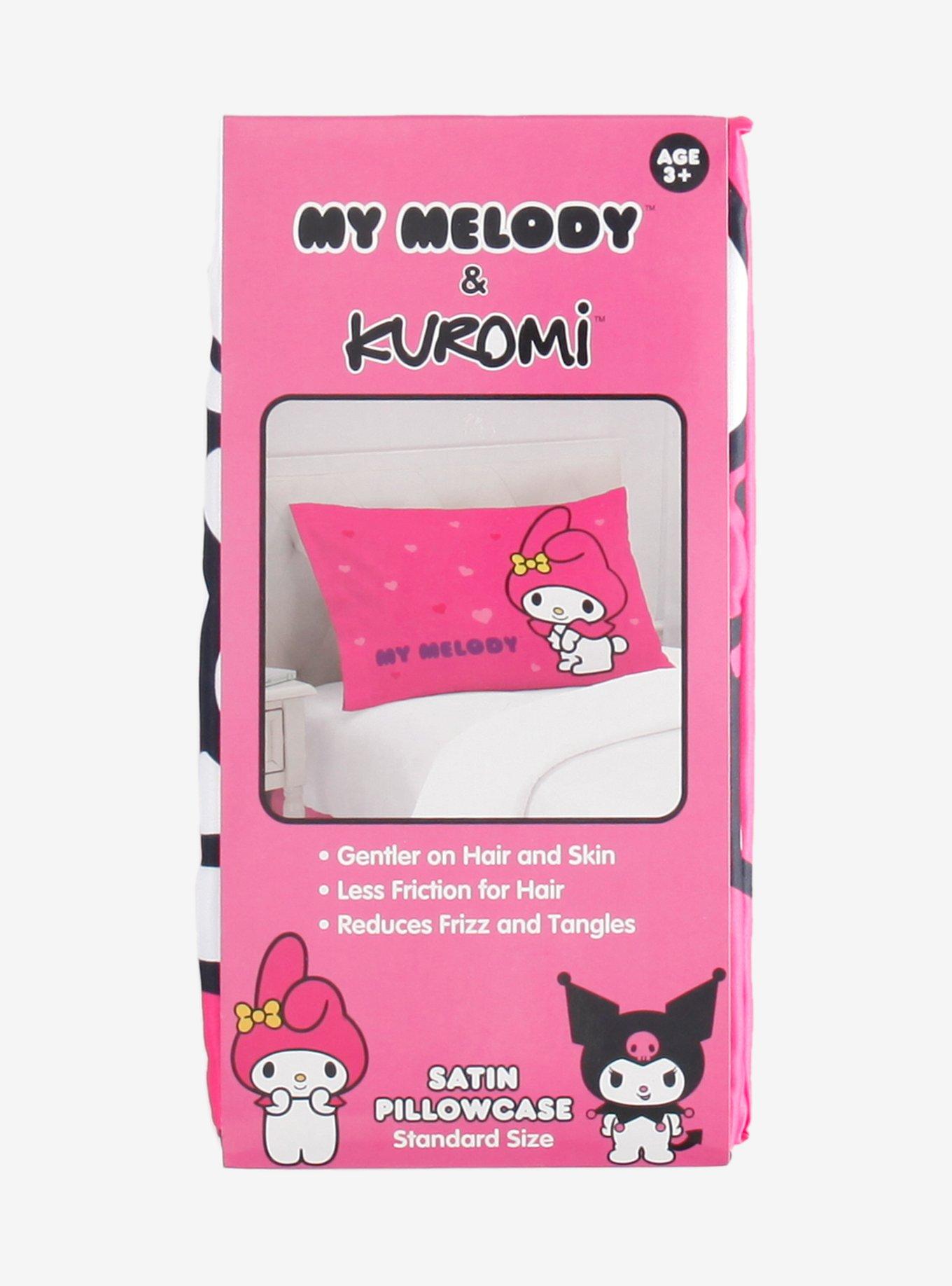 My Melody & Kuromi Satin Pillowcase