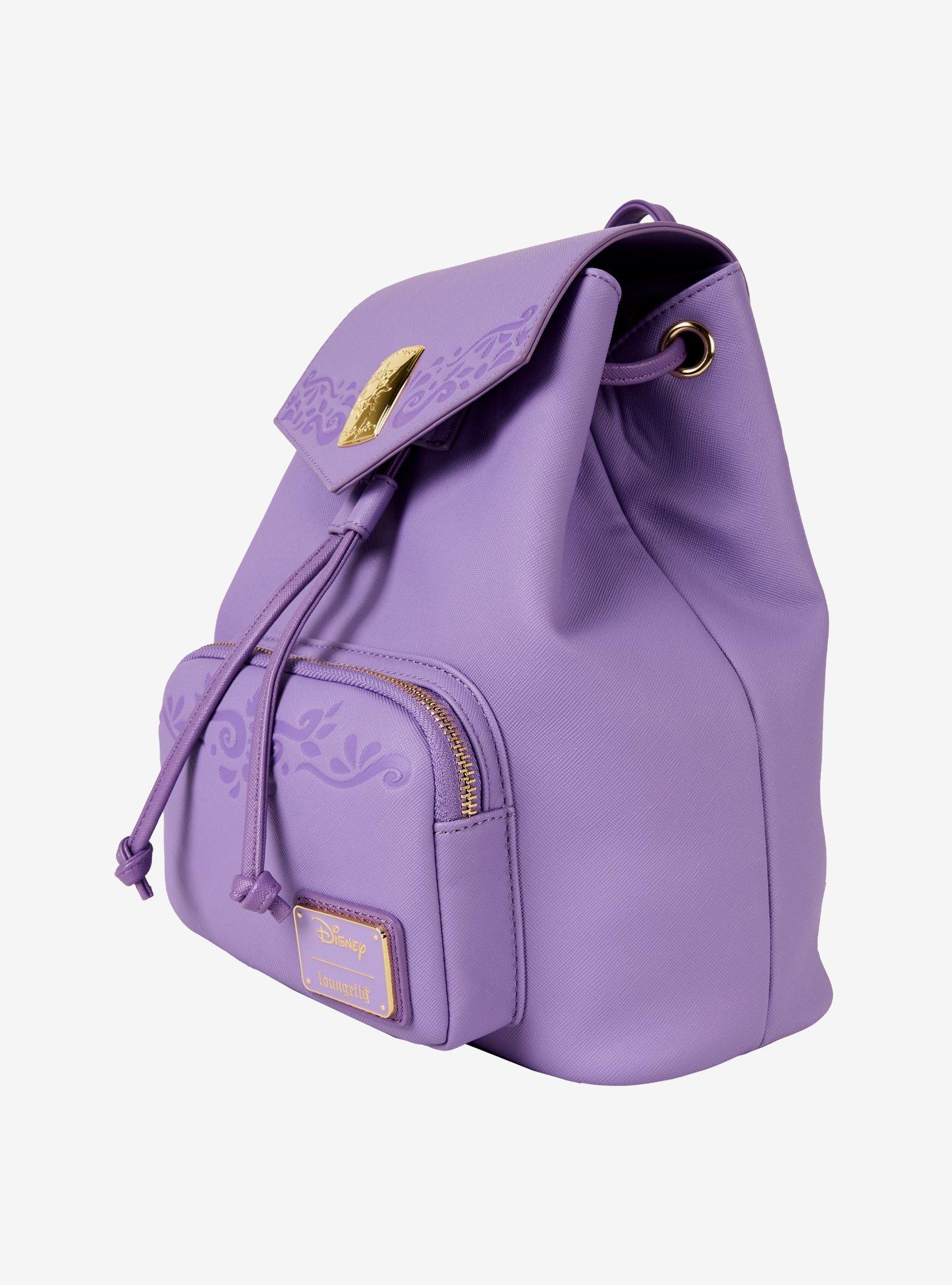 Loungefly Disney Tangled Lantern Badge Drawstring Mini Backpack, , alternate