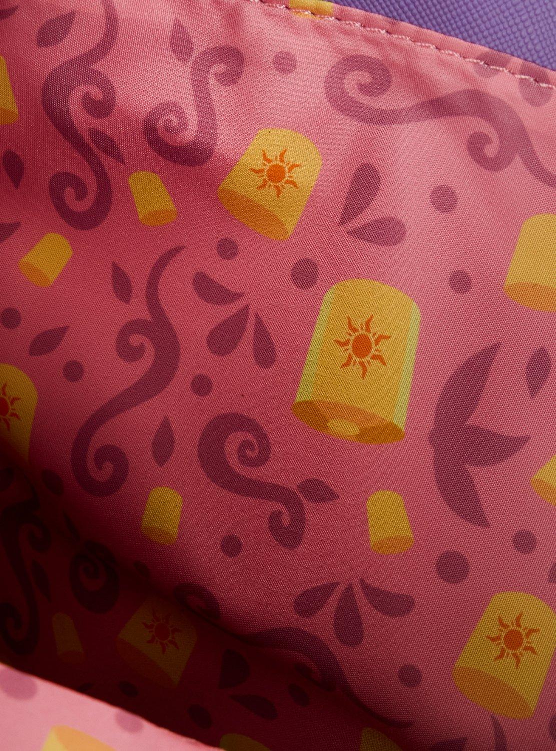 Loungefly Disney Tangled Lantern Badge Drawstring Mini Backpack, , alternate