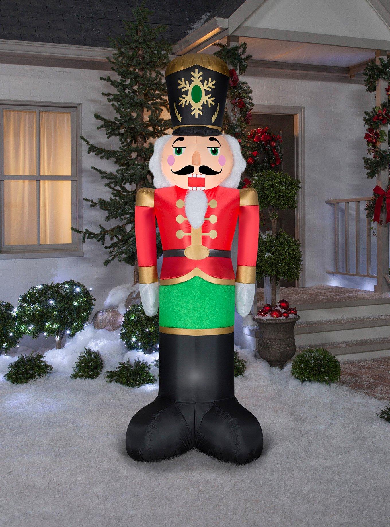 Luxe Nutcracker Christmas Airblown, , alternate