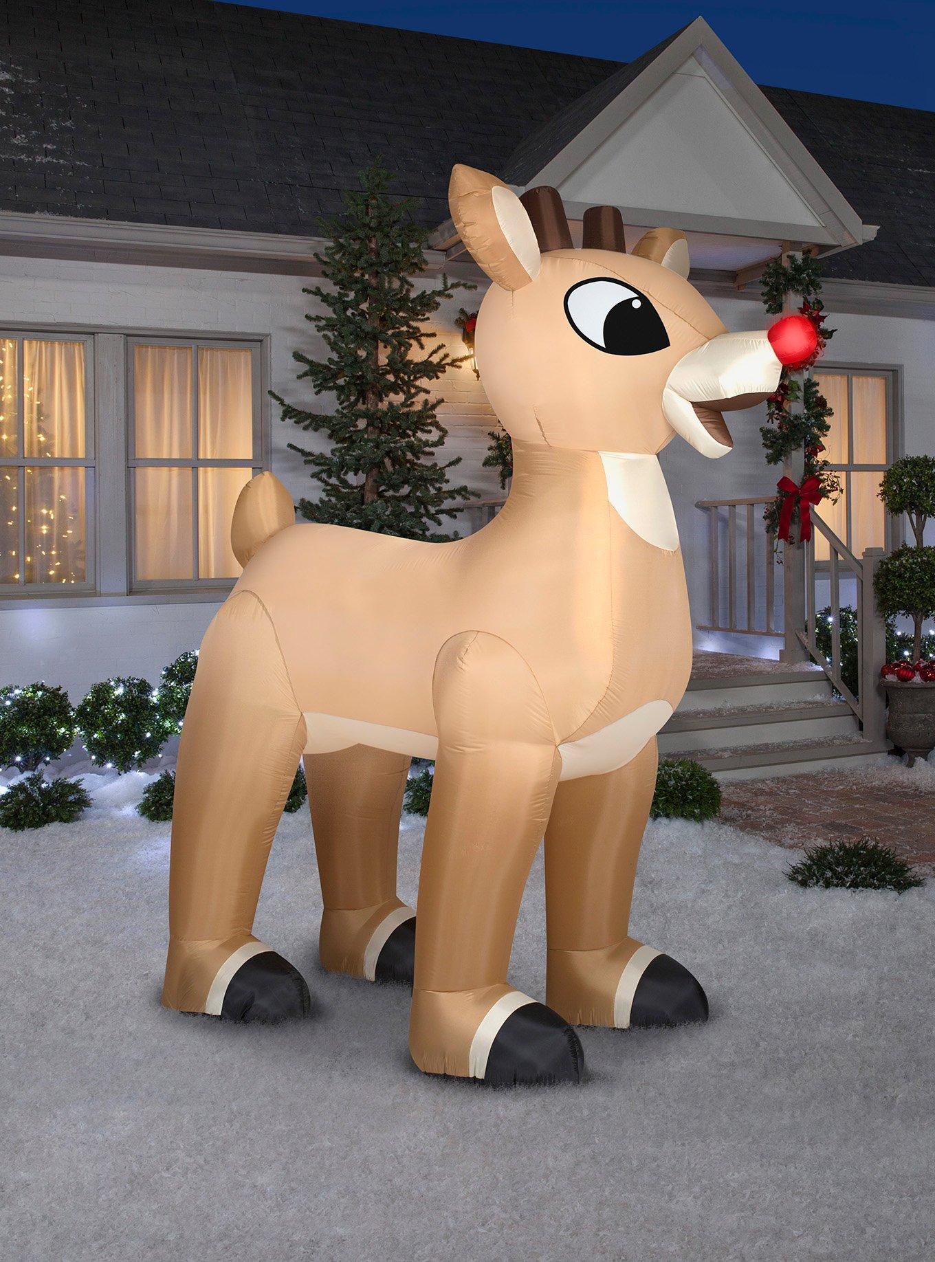 Rudolph the Red-Nosed Reindeer Giant Airblown, , alternate