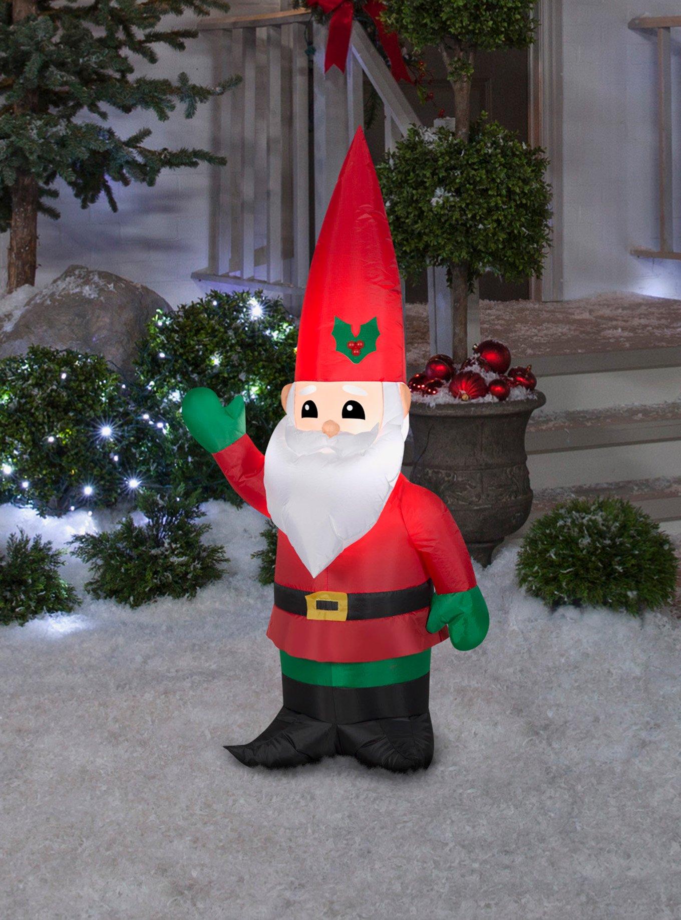 Santa Gnome Airblown, , hi-res