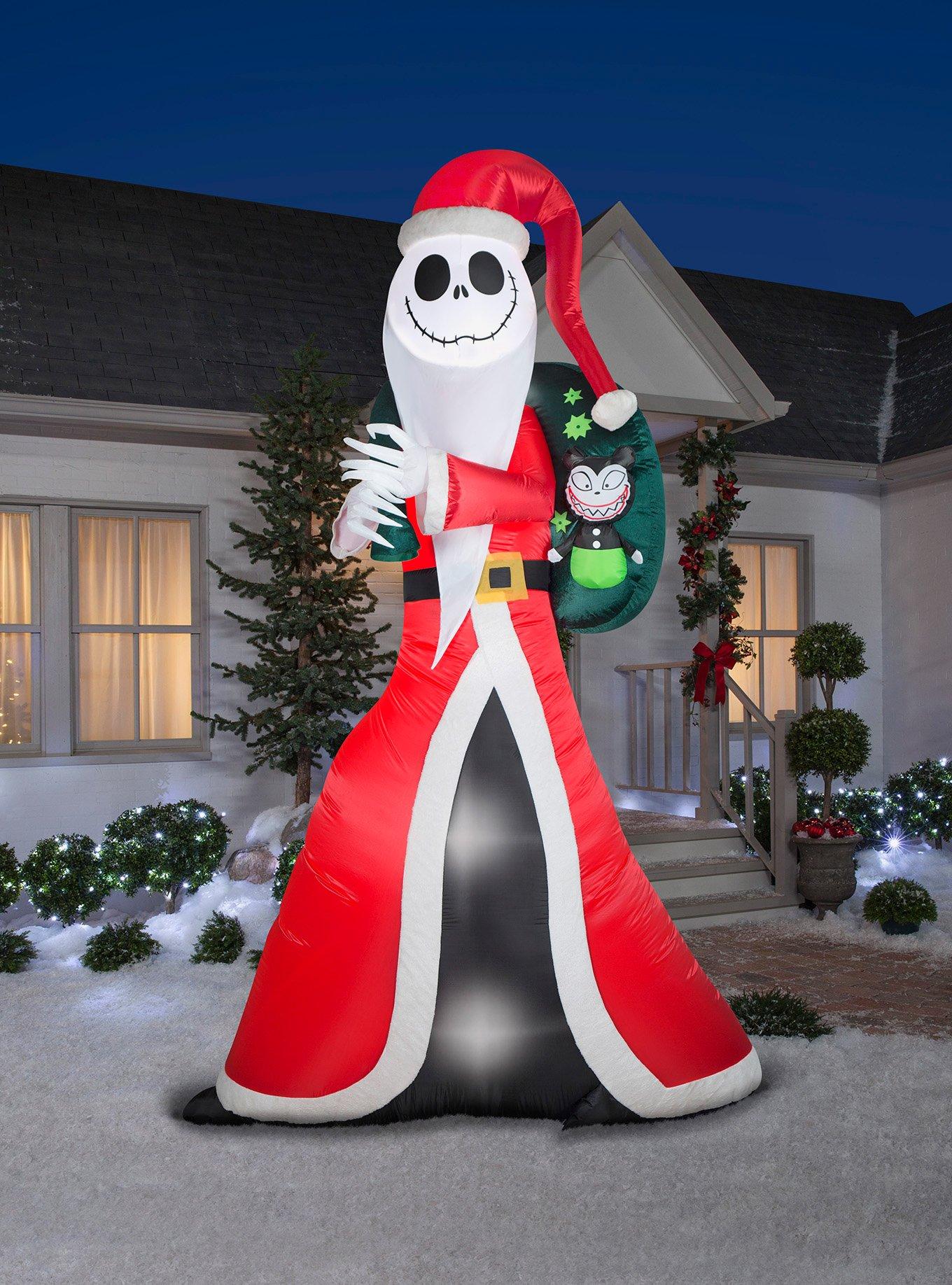Disney Nightmare Before Christmas Jack as Sandy Claws Giant Airblown, , hi-res