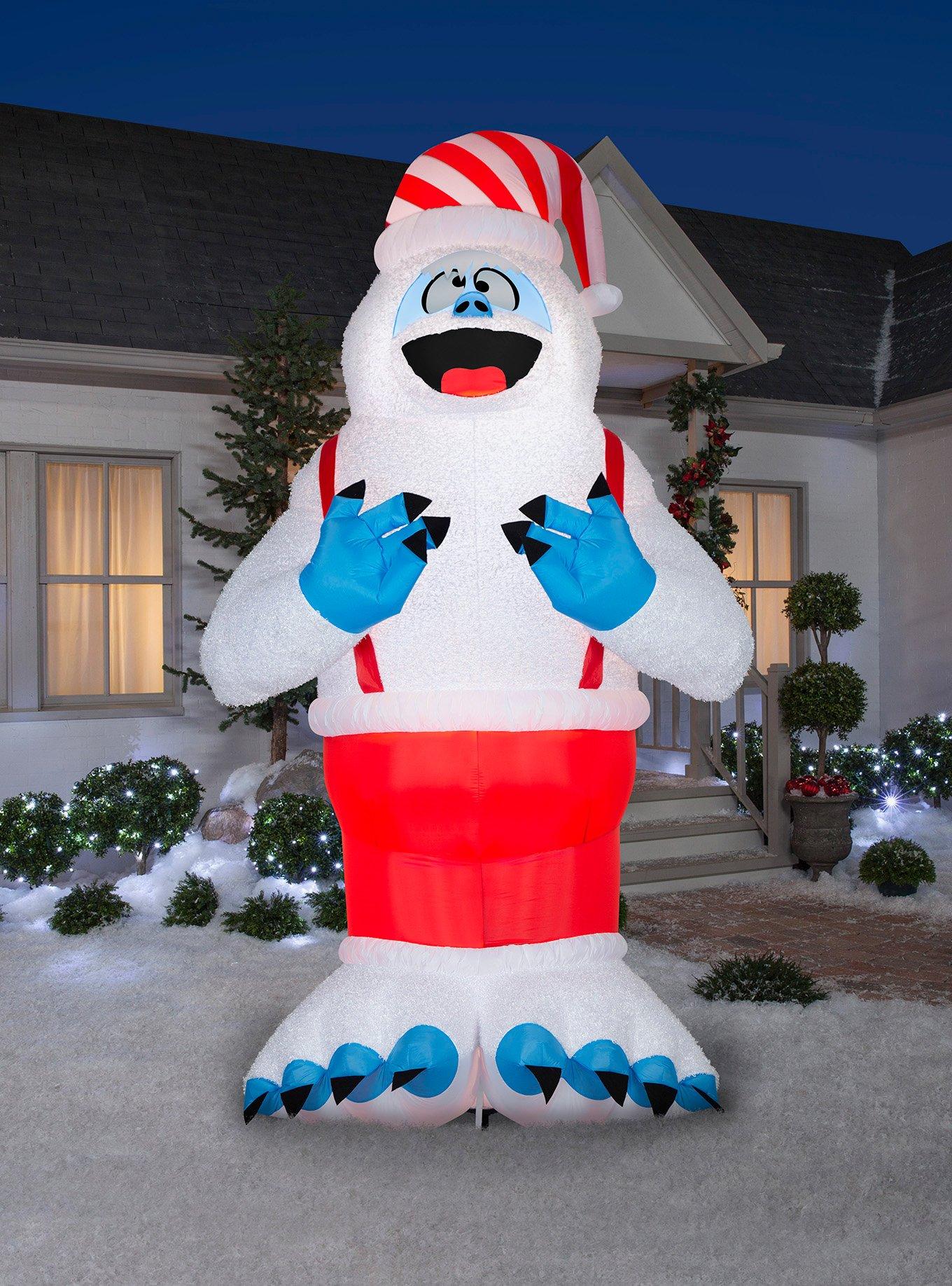 Rudolph the Red-Nosed Reindeer Plush Bumble Giant Airblown, , alternate