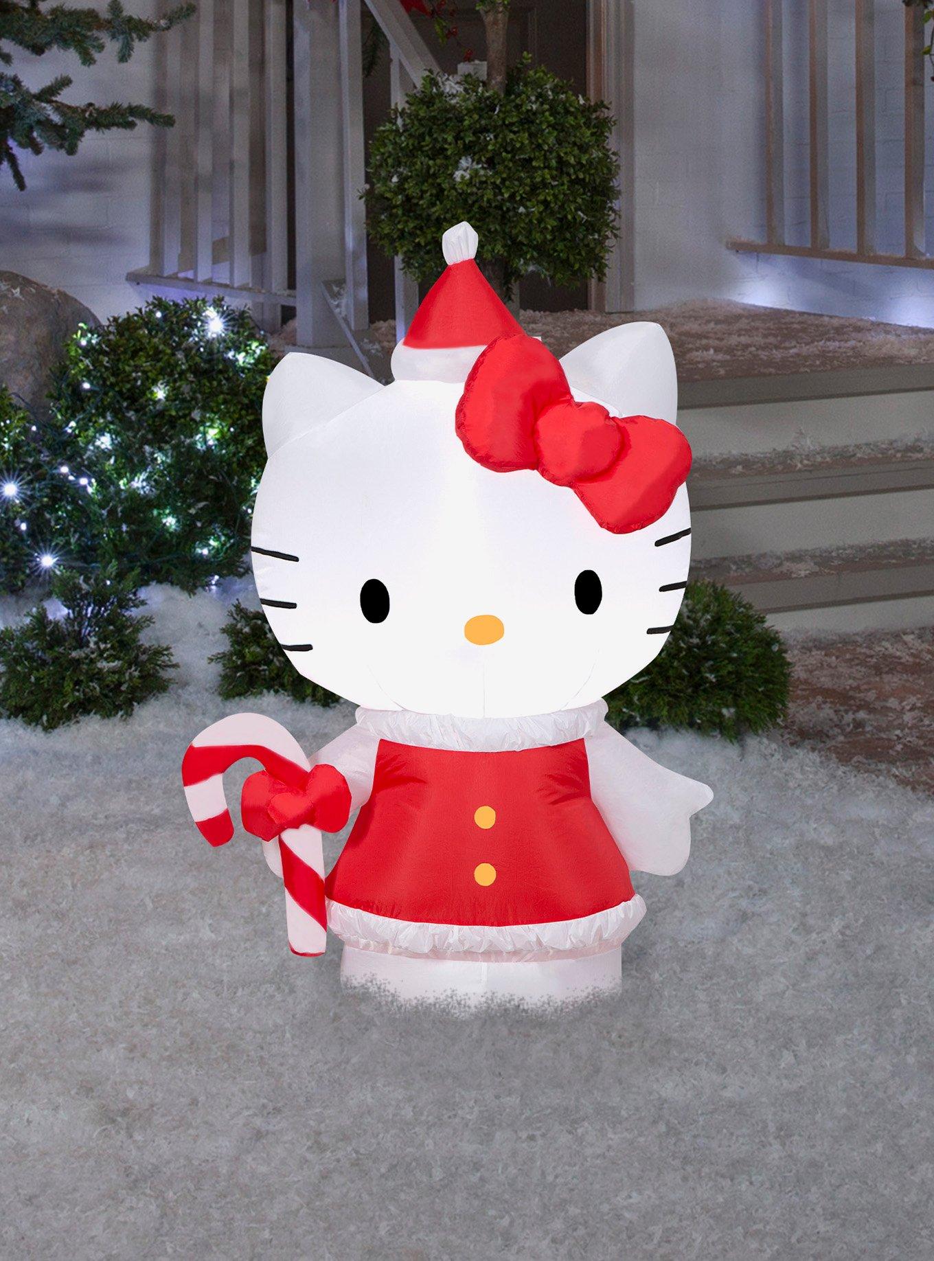 Hello Kitty in Holiday Dress Airblown, , hi-res