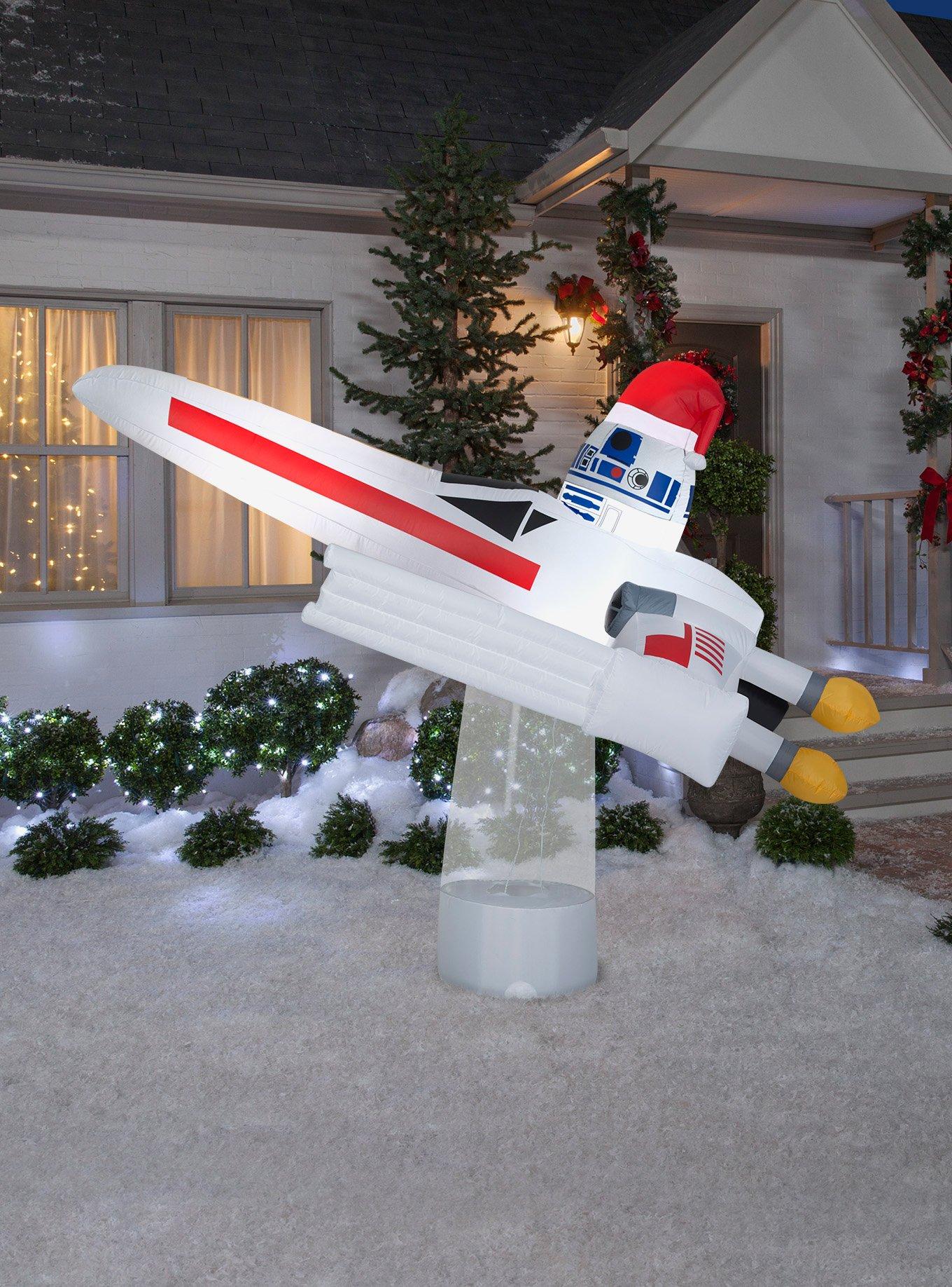 Star Wars X-Wing with R2-D2 Airblown, , alternate