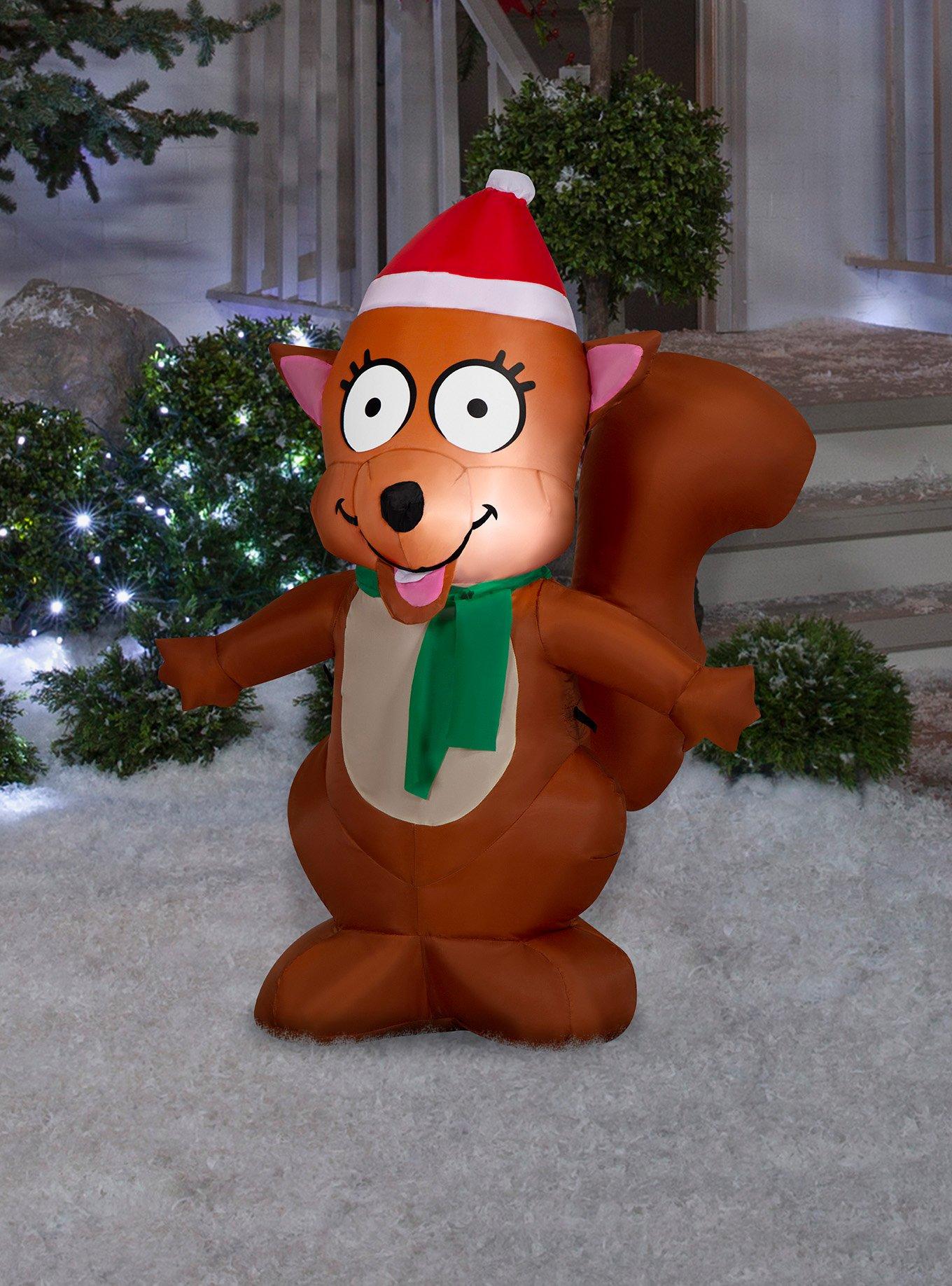 Squirrel Christmas Airblown, , alternate