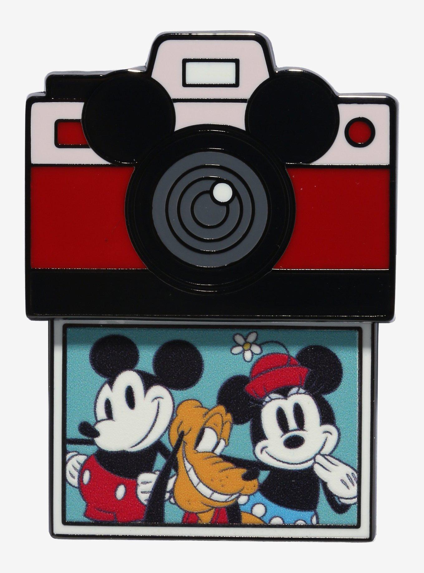 Disney Mickey Mouse Instant Camera Enamel Pin, , hi-res