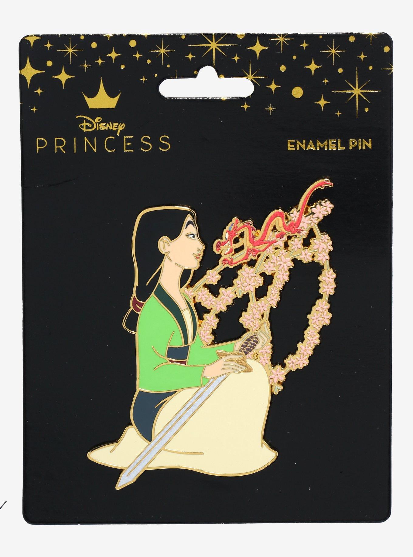 Disney Mulan Mushu & Mulan Enamel Pin, , hi-res