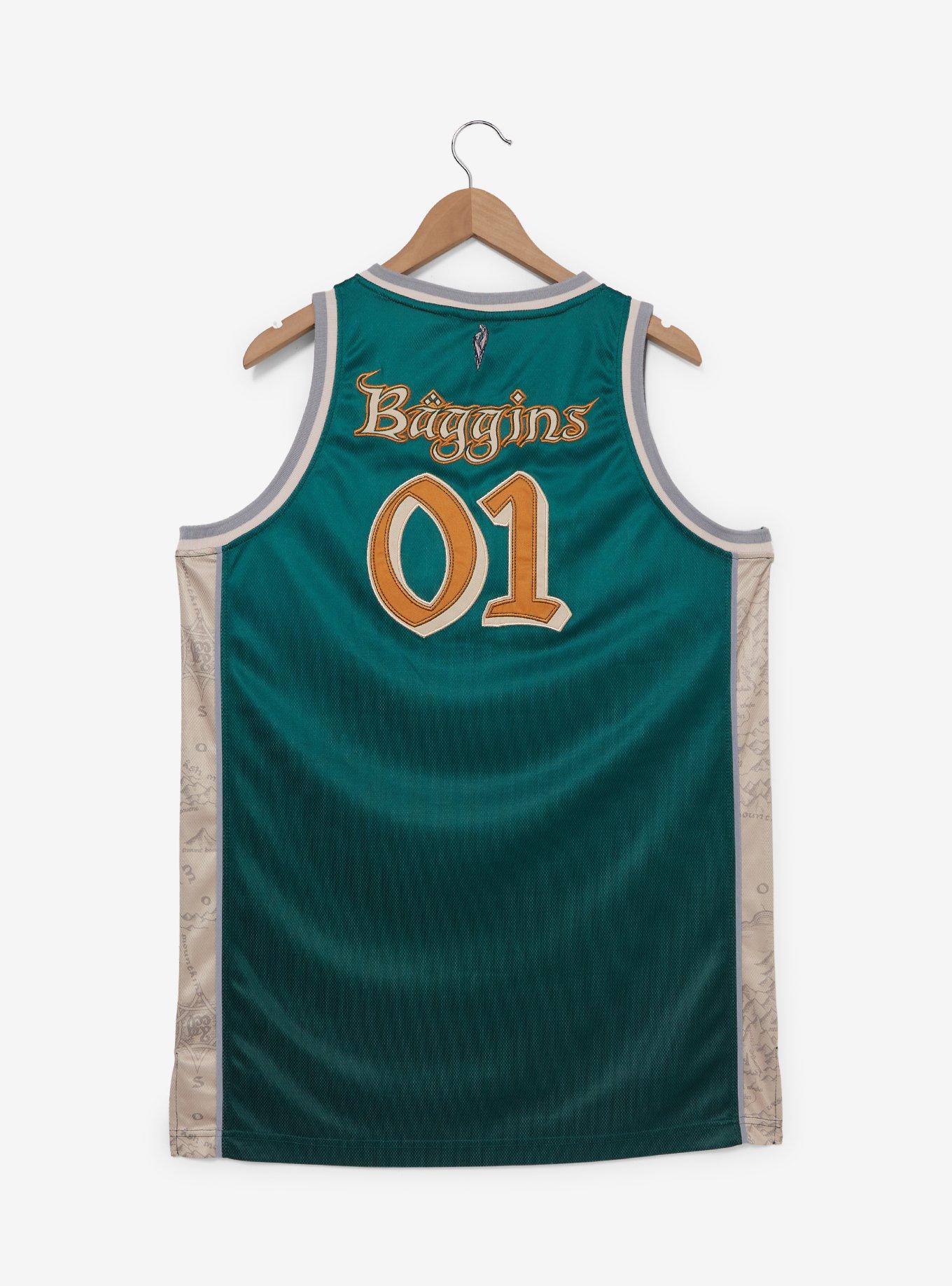 Lord of the Rings Hobbits Basketball Jersey — BoxLunch Exclusive, , hi-res