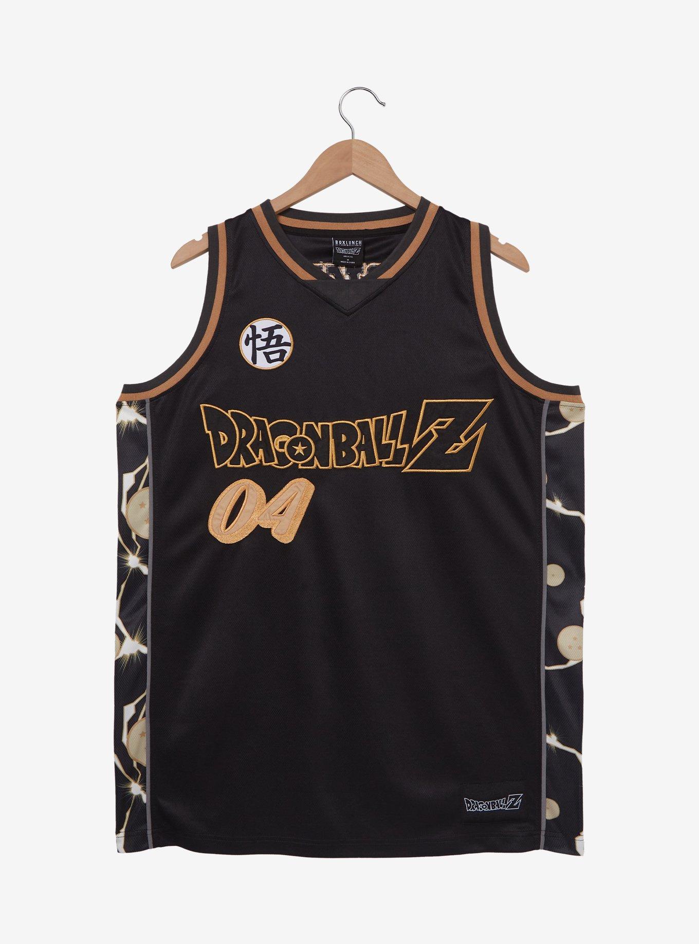 Dragon Ball Z Goku Basketball Jersey - BoxLunch Exclusive, BLACK, alternate