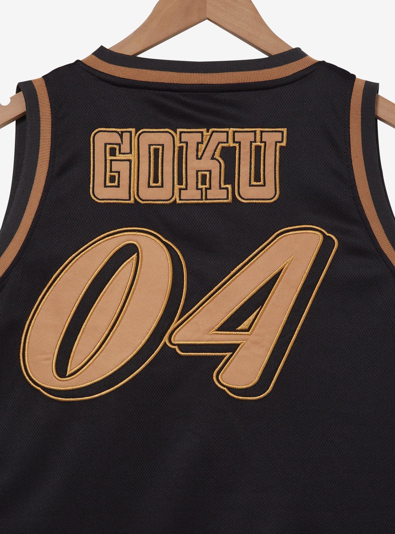Dragon Ball Z Goku Basketball Jersey - BoxLunch Exclusive, BLACK, alternate