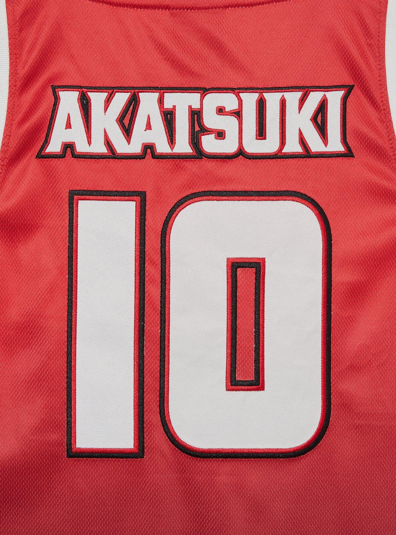 Naruto Shippuden Akatsuki Basketball Jersey — BoxLunch Exclusive, BLACK, alternate