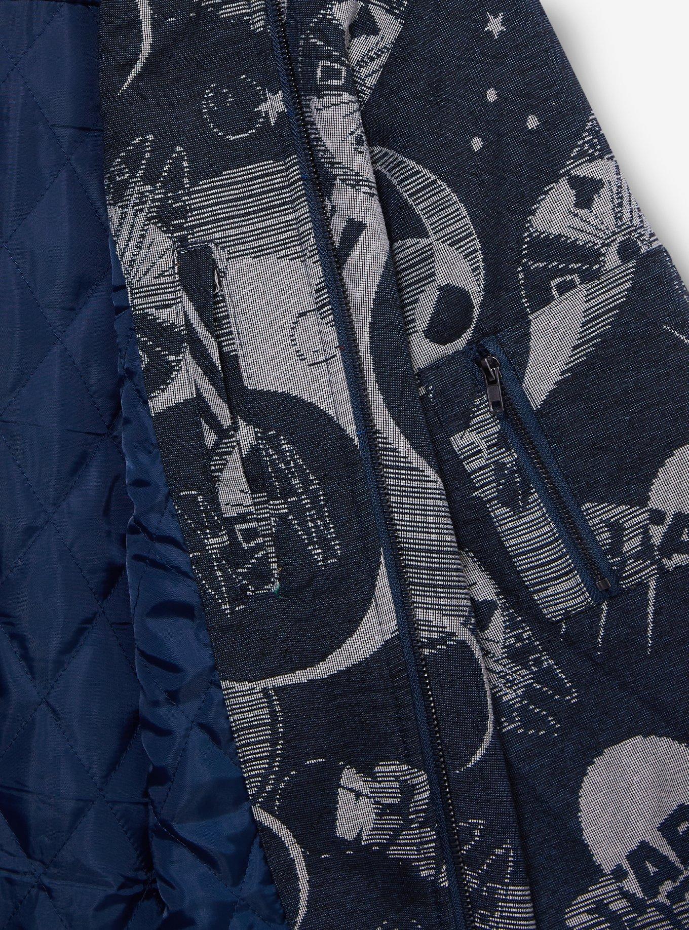 Star Wars Denim Jacquard Scenic Jacket — BoxLunch Exclusive, DENIM, alternate