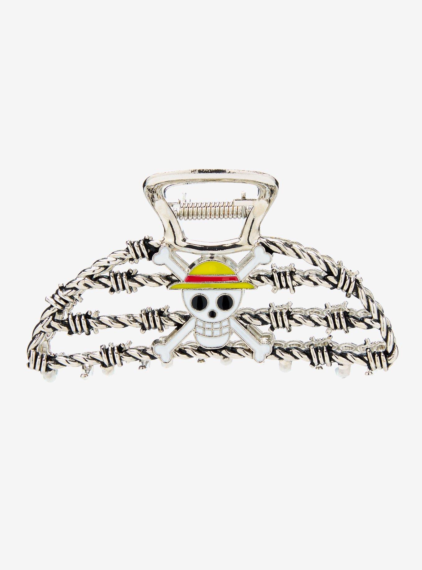 One Piece Straw Hat Crew Jolly Roger Claw Clip, , hi-res