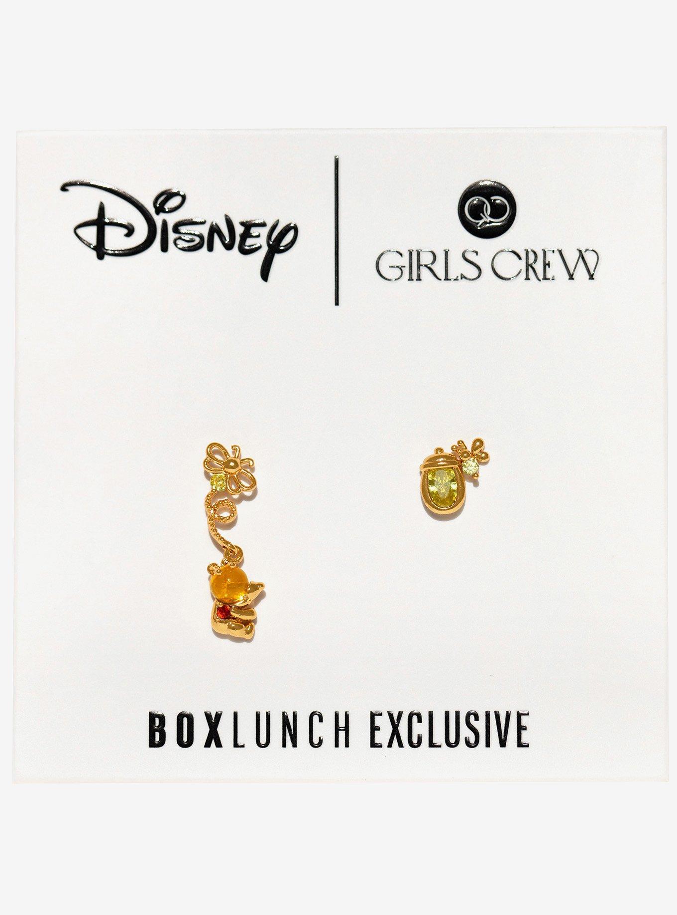 Girls Crew Disney Winnie the Pooh Hunny Pot Earrings — BoxLunch Exclusive, , hi-res