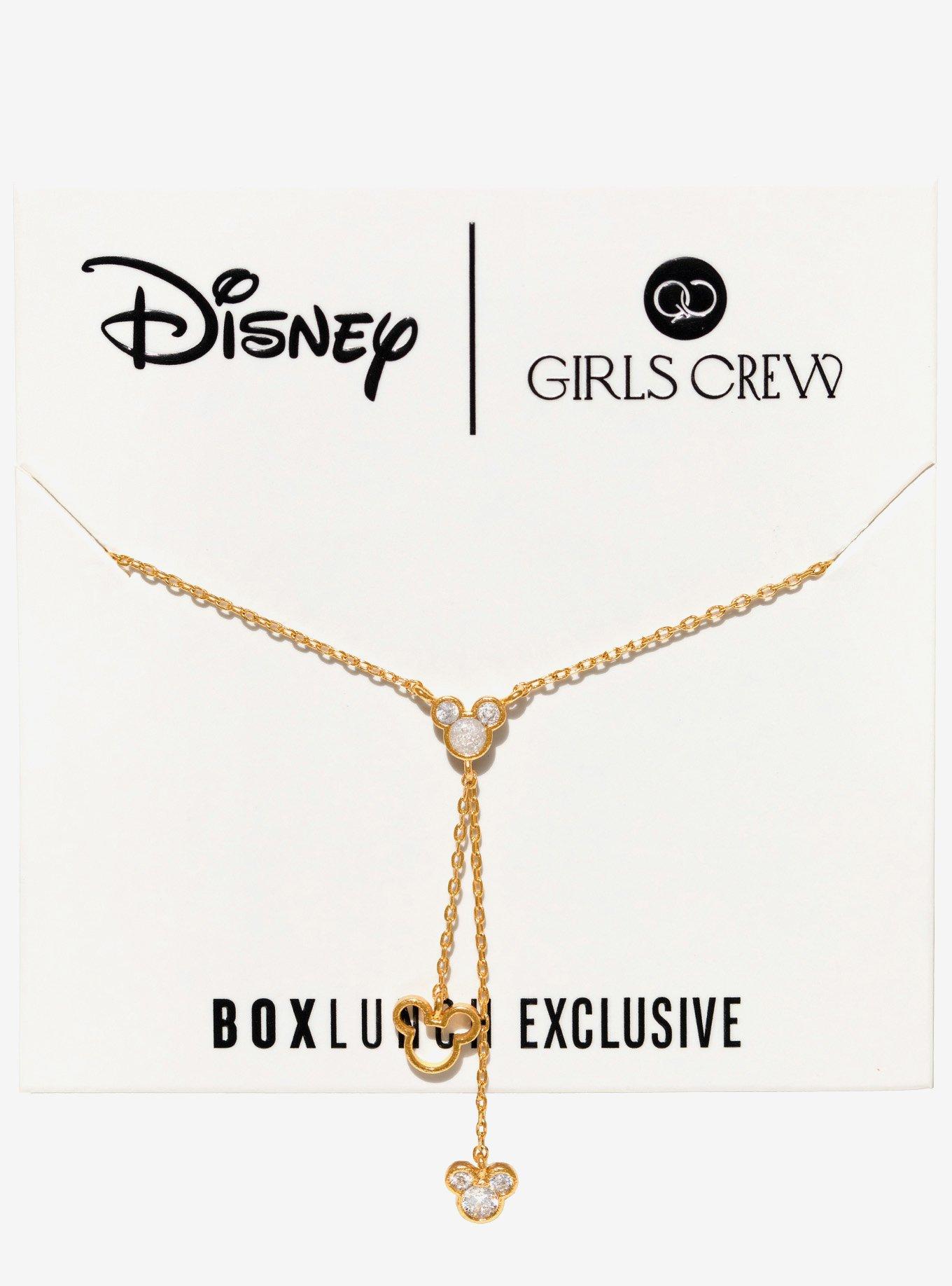 Girls Crew Disney Mickey Mouse Ears Necklace &mdash; BoxLunch Exclusive, , alternate