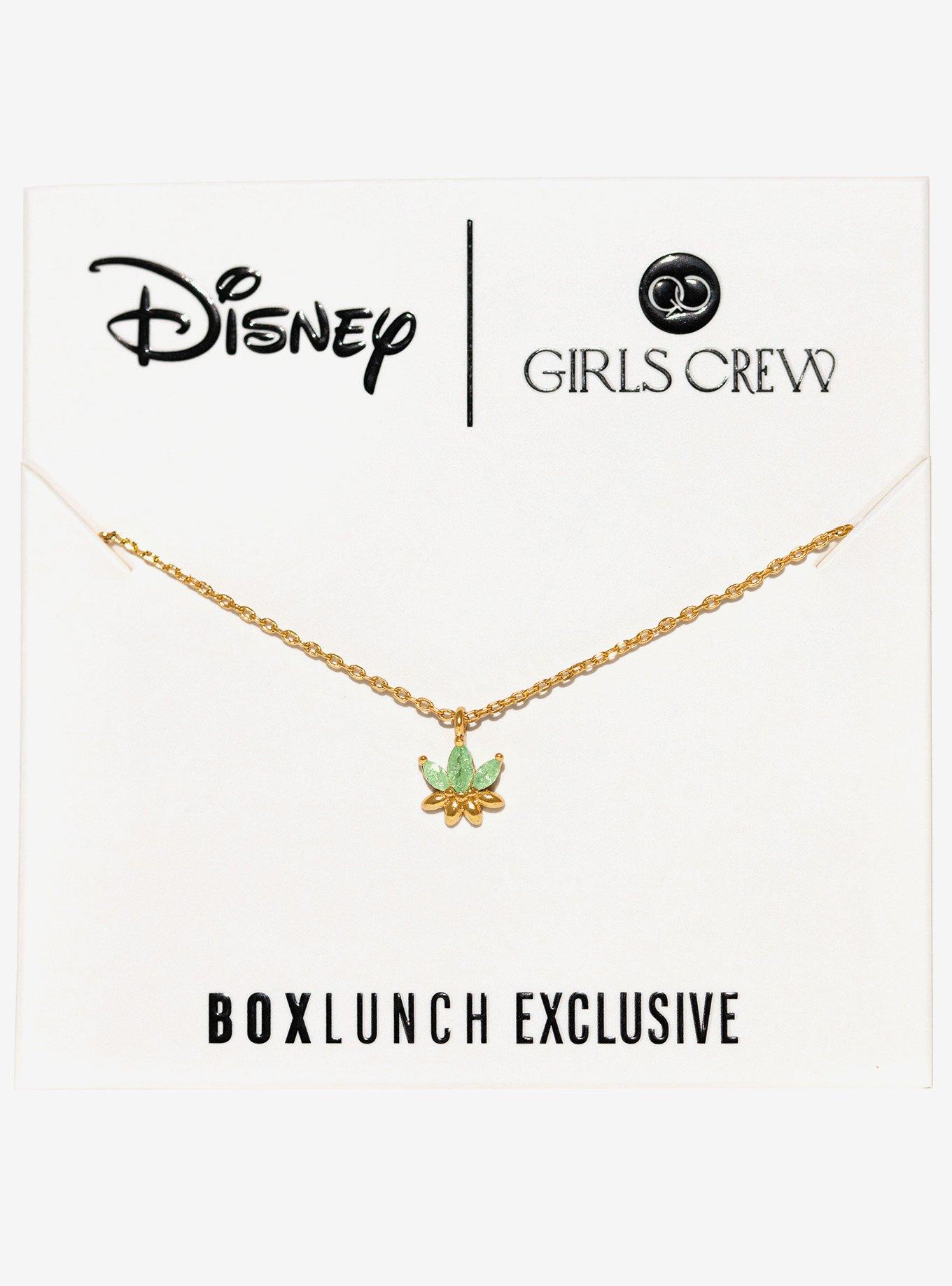 Girls Crew Disney The Princess and the Frog Lily Necklace &mdash; BoxLunch Exclusive, , alternate