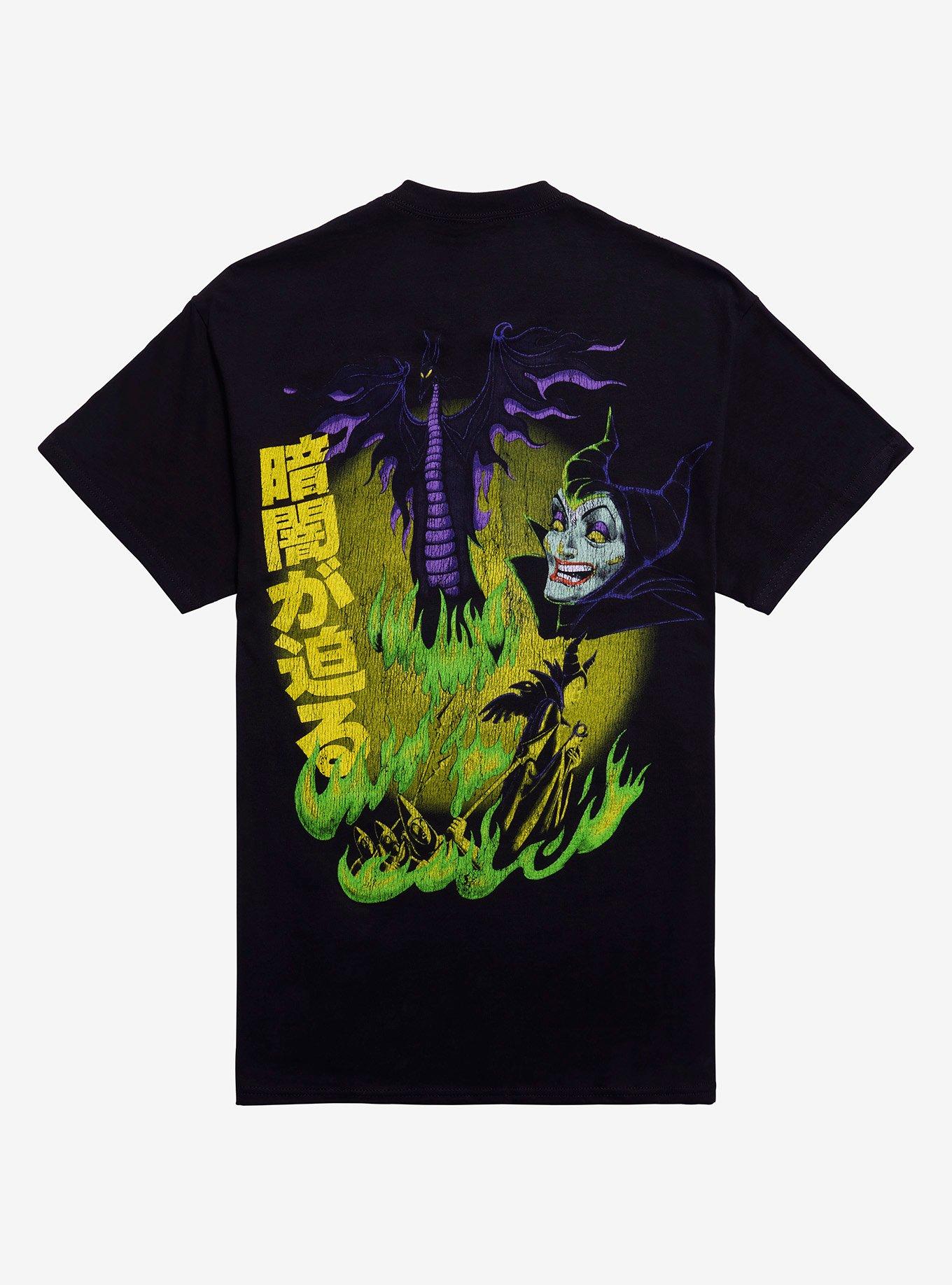 Disney Sleeping Beauty Maleficent Japanese Double-Sided T-Shirt, , hi-res