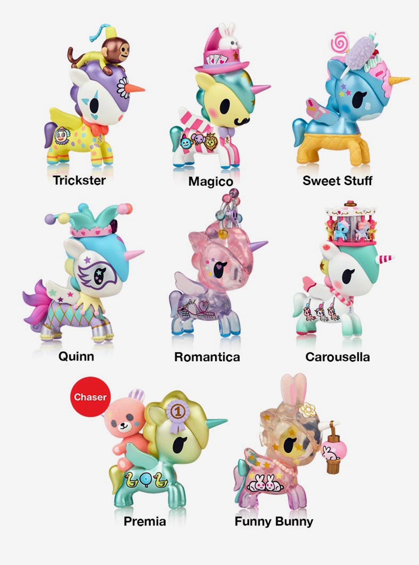 Tokidoki Carnival Unicorno Metallico Blind Box Figure, , alternate