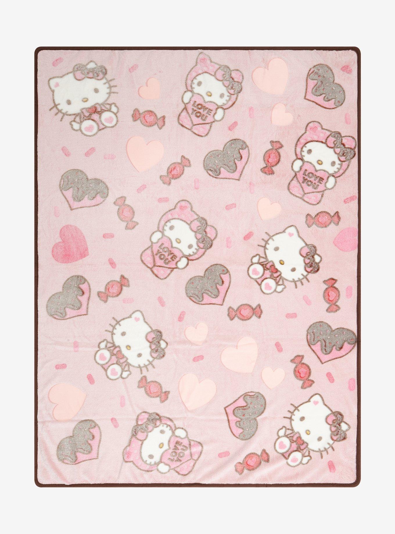 Sanrio Hello Kitty Candy Bear Fleece Throw, , hi-res