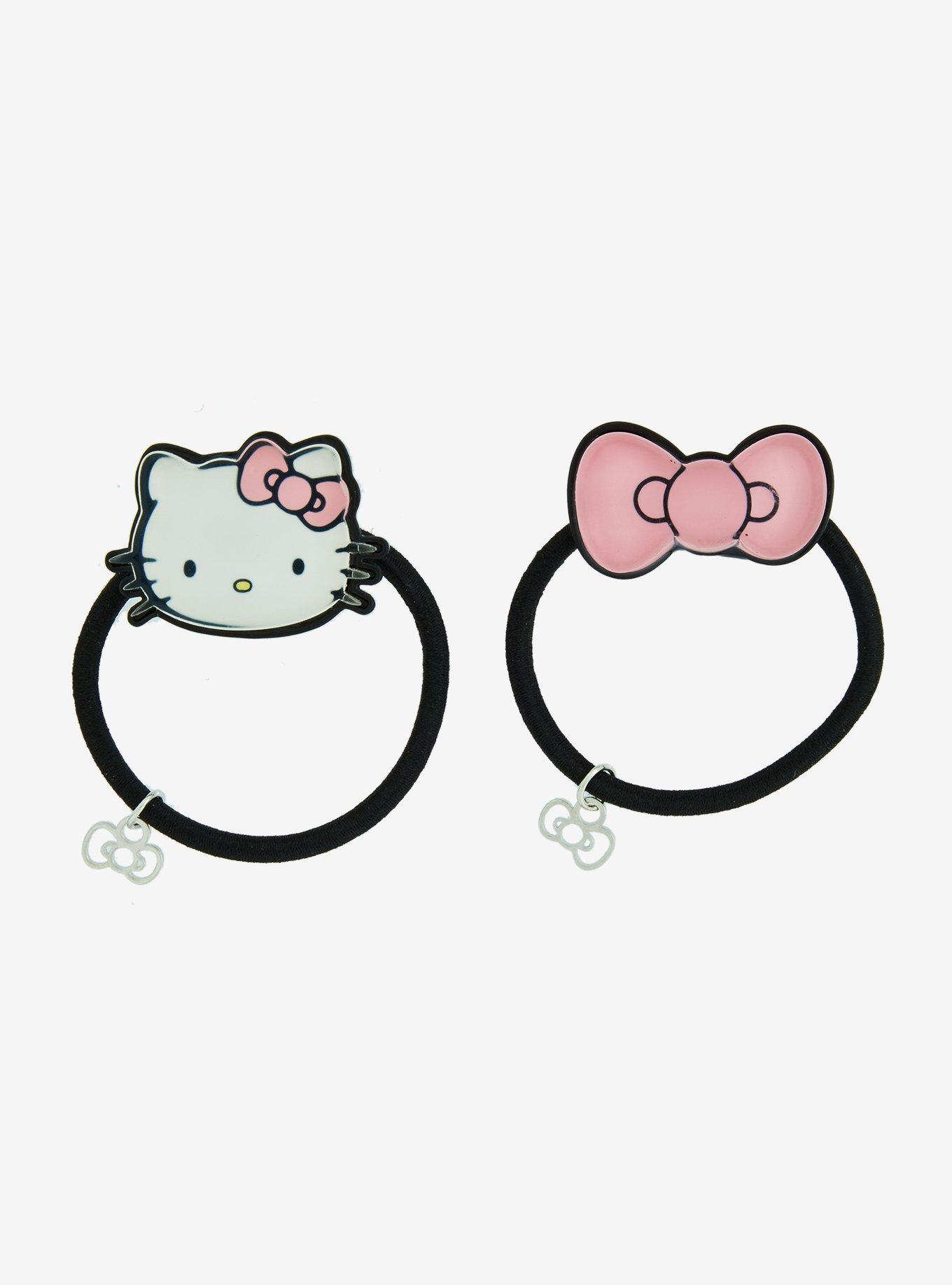 Sanrio Hello Kitty Charm Hair Tie Set, , hi-res