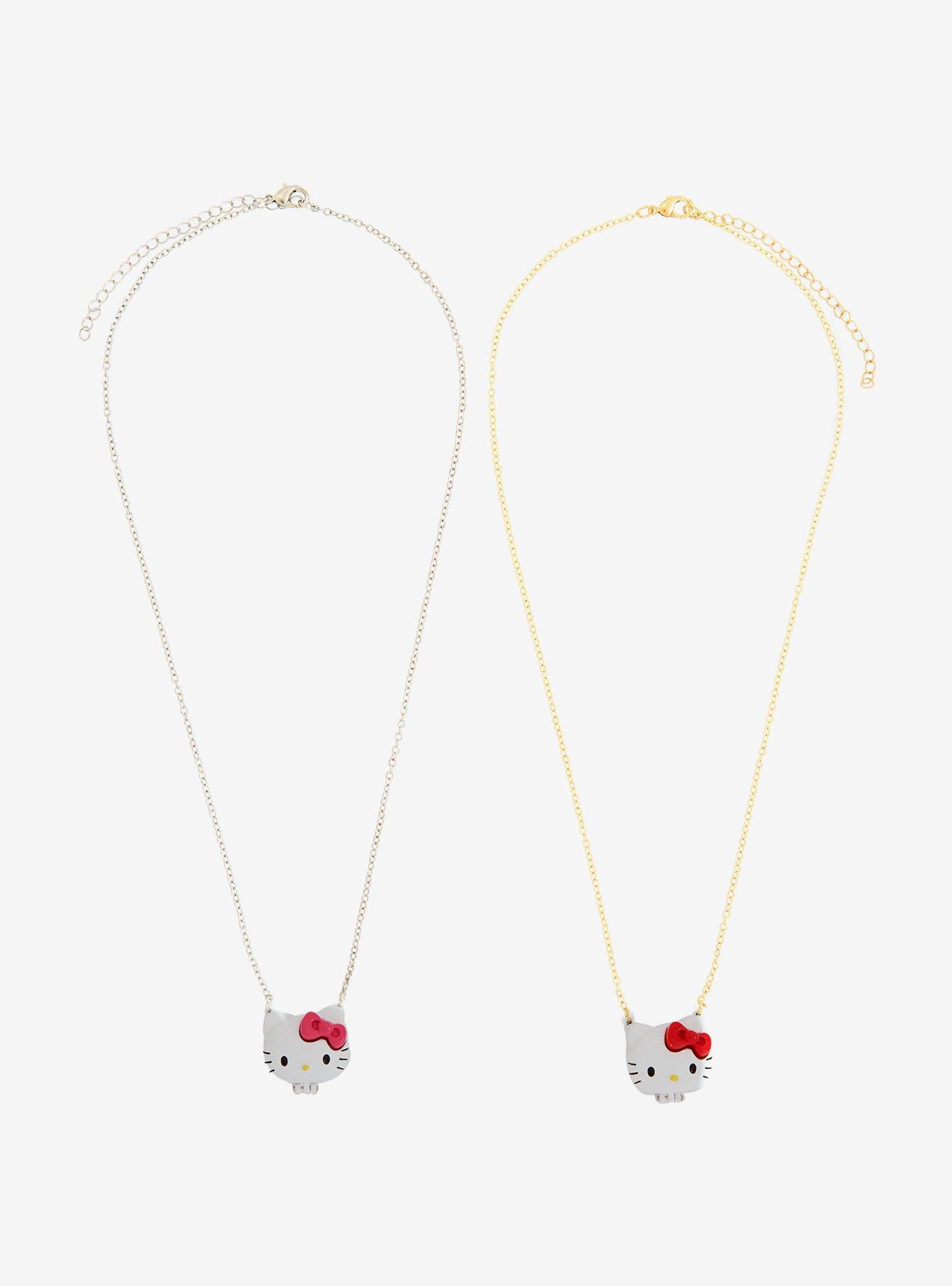 Sanrio Hello Kitty Bestie Locket Necklace Set, , hi-res