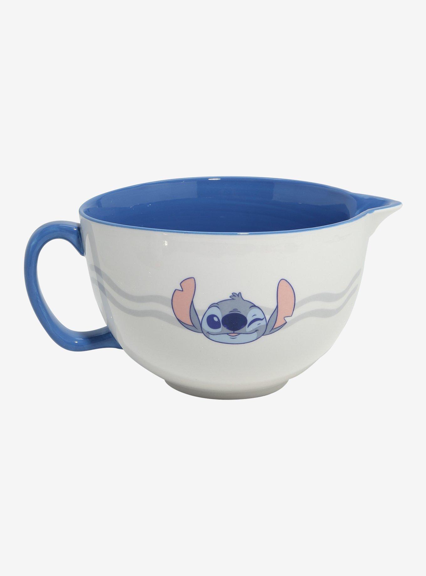 Disney Lilo & Stitch Winking Stitch Mixing Bowl - BoxLunch Exclusive, , hi-res