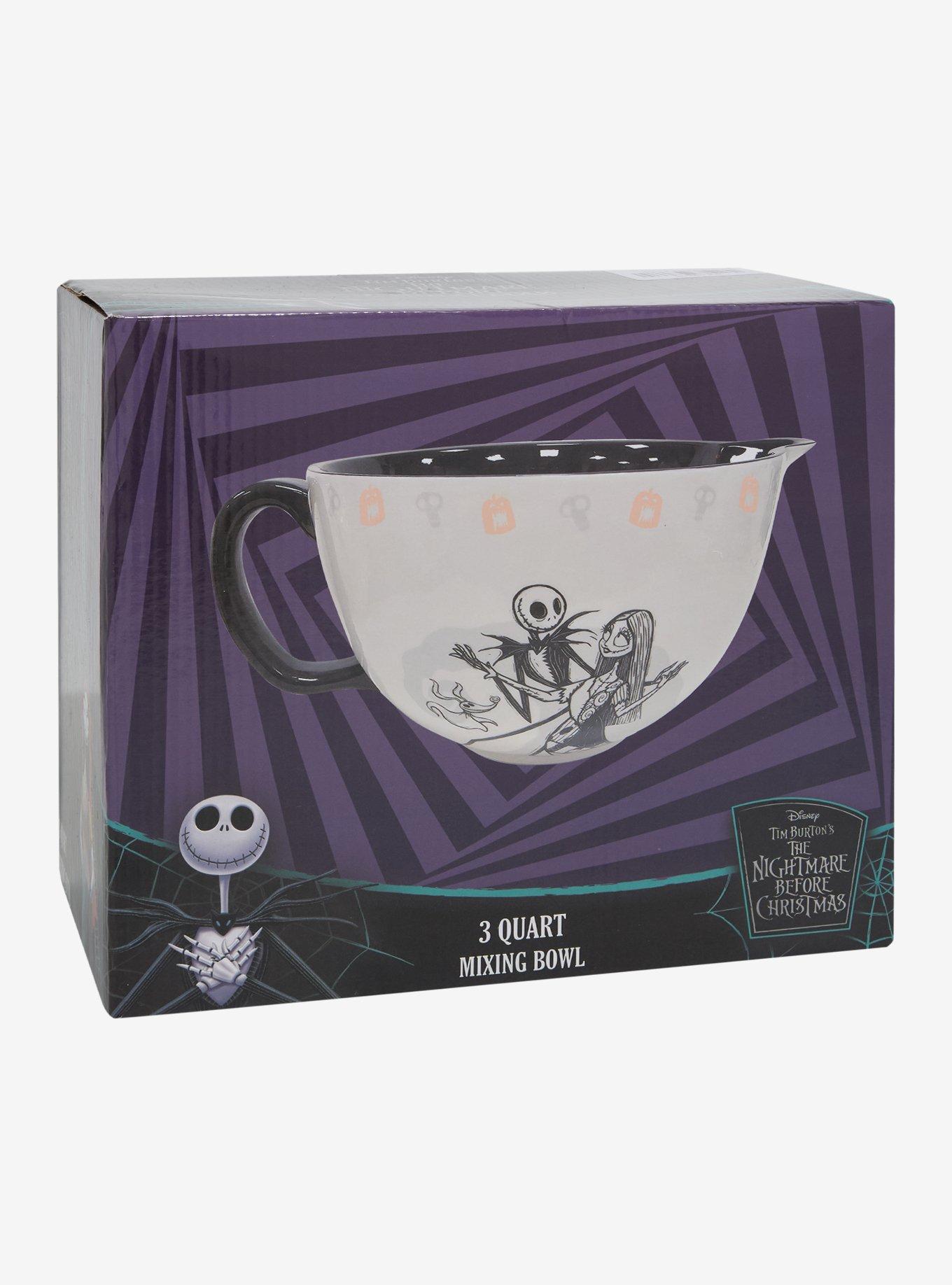 Disney The Nightmare Before Christmas Jack Skellington & Sally Mixing Bowl - BoxLunch Exclusive, , alternate