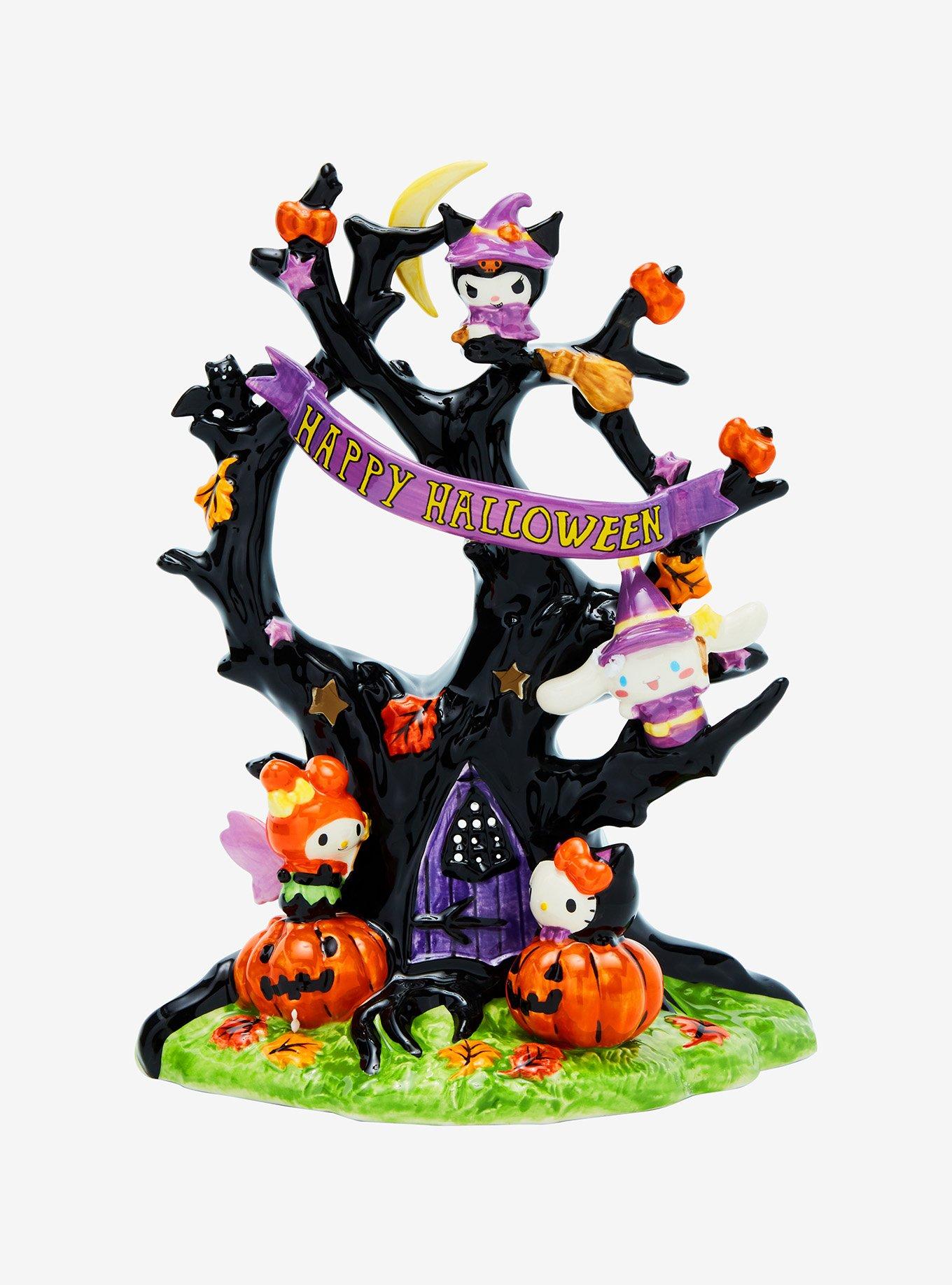 Blue Sky Hello Kitty And Friends Halloween Tree Candle House