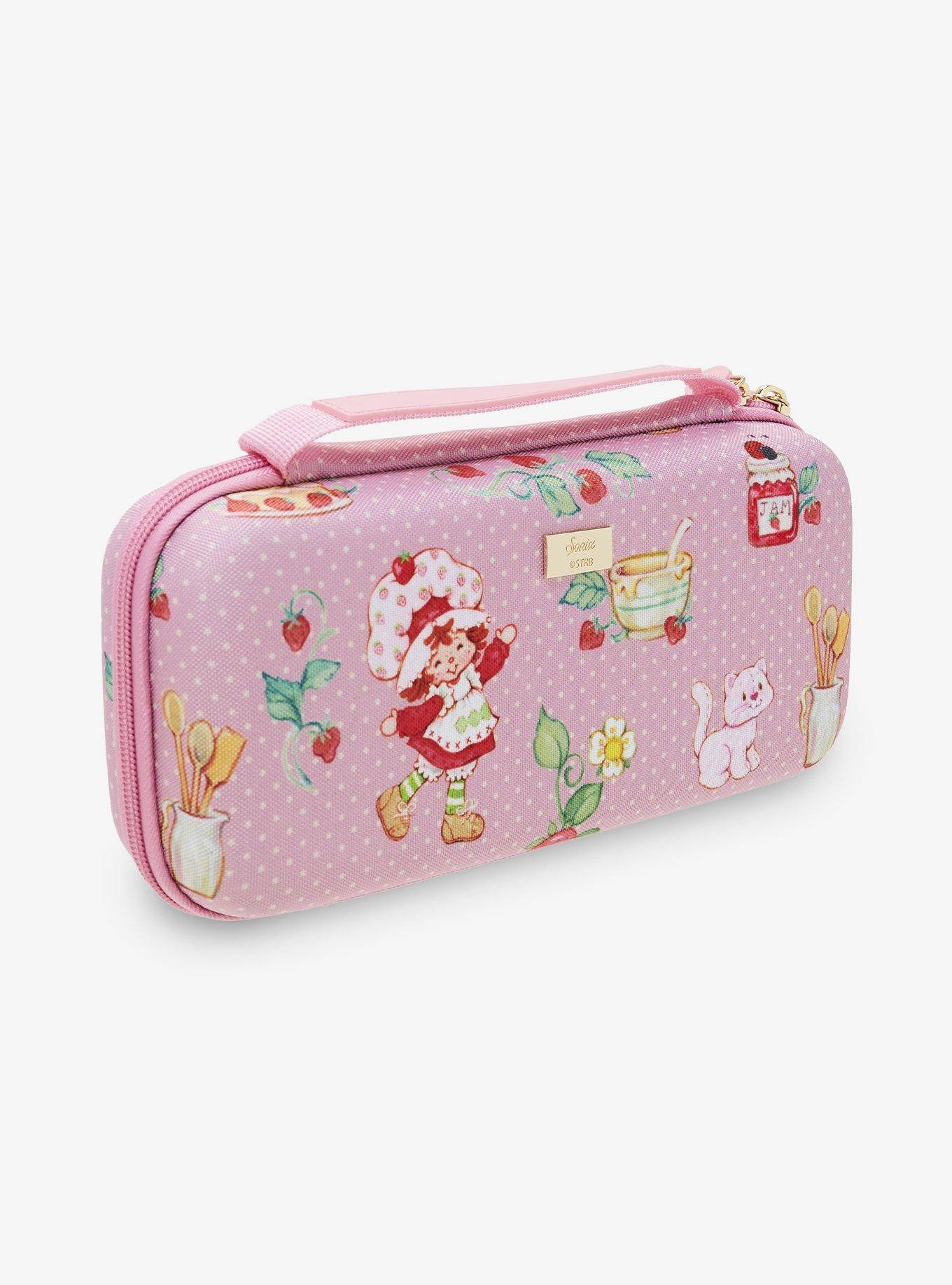 Sonix Strawberry Shortcake Strawberry & Custard Polka Dot Nintendo Switch Carrying Case, , hi-res