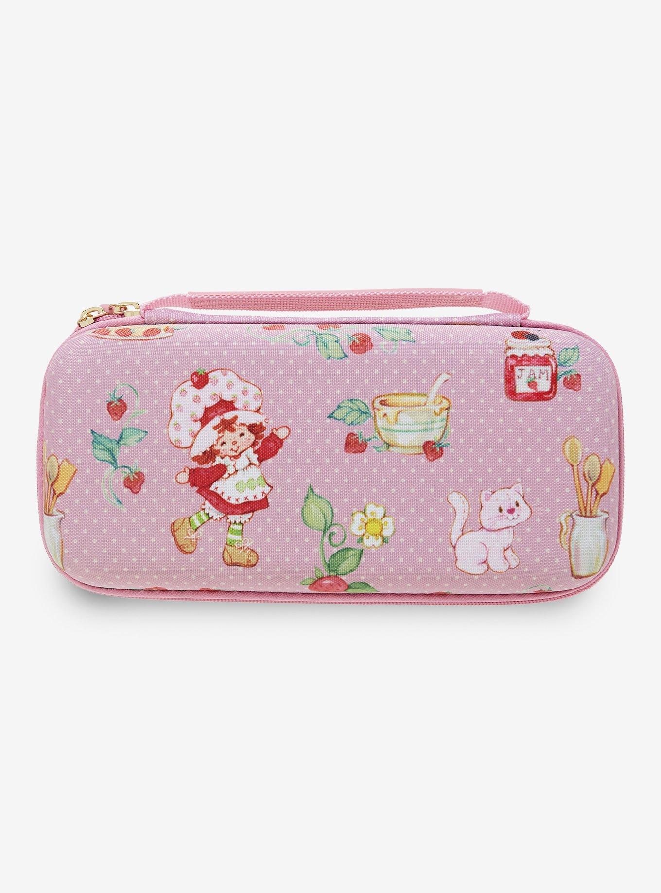 Sonix Strawberry Shortcake Strawberry & Custard Polka Dot Nintendo Switch Carrying Case