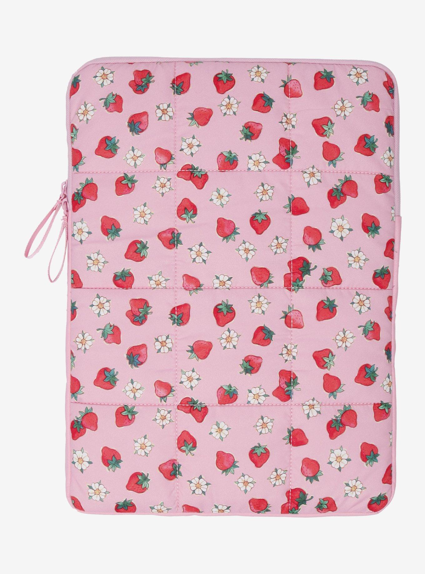 Sonix Strawberry Shortcake Portrait Polka Dot Laptop Sleeve, , hi-res