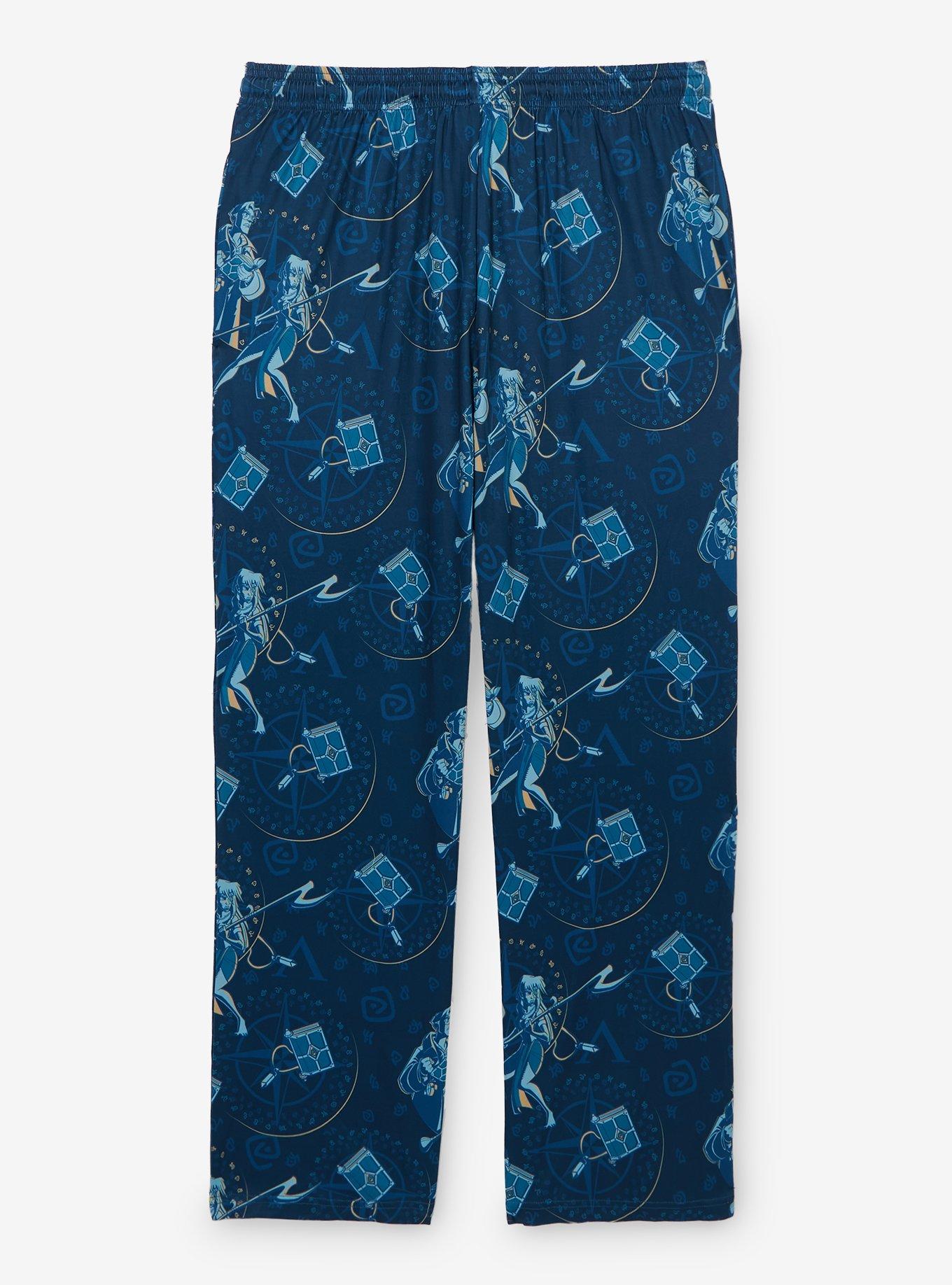 Disney Atlantis: The Lost Empire Milo & Kida Allover Print Sleep Pants - BoxLunch Exclusive, , hi-res