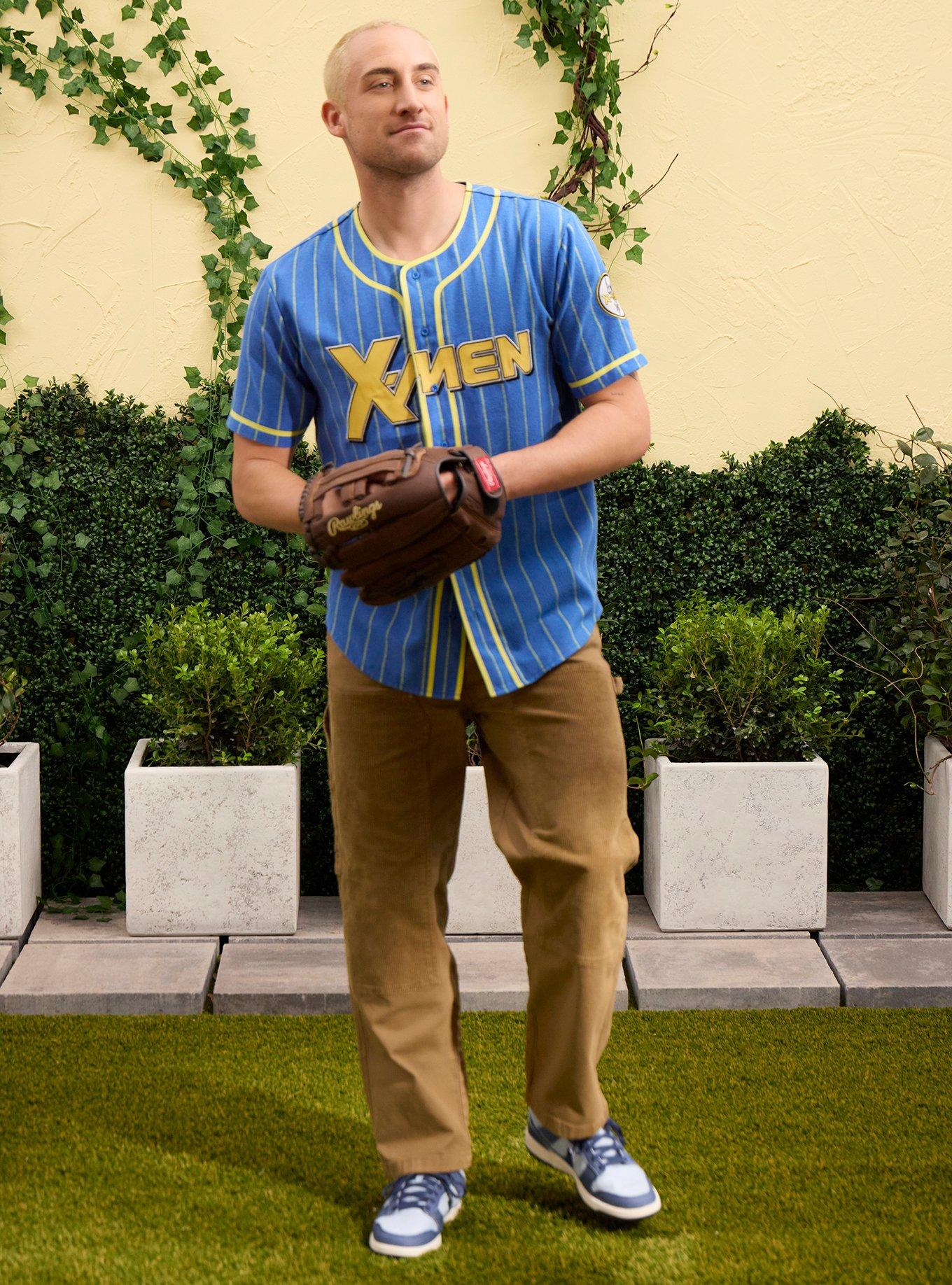 Marvel X-Men Wolverine Striped Baseball Jersey - BoxLunch Exclusive
