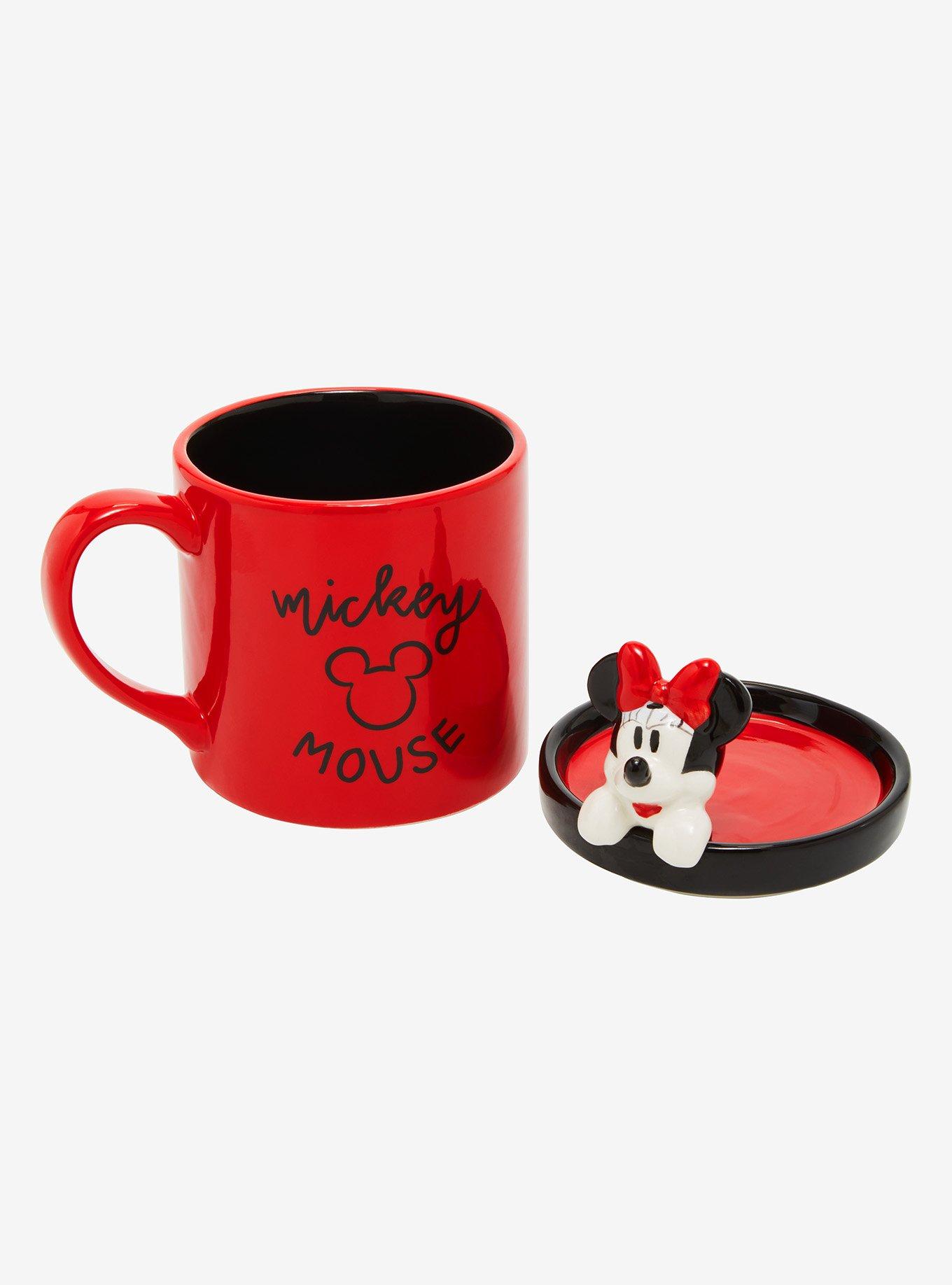 Disney Mickey and Minnie Mouse Mug & Coaster Set, , alternate