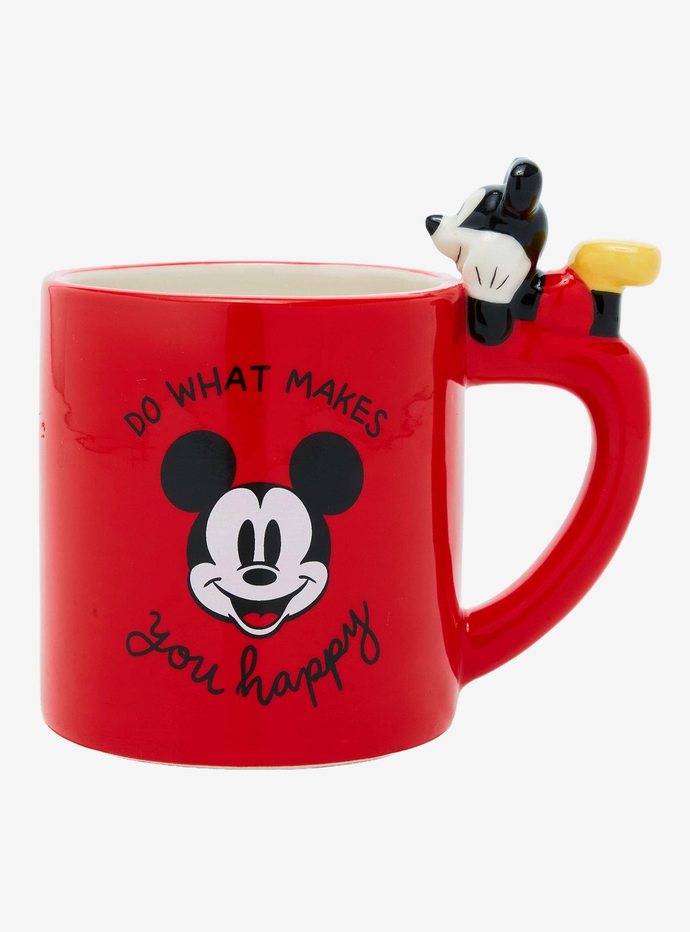 Disney Mickey Mouse Red Mug with Mickey Handle, , alternate