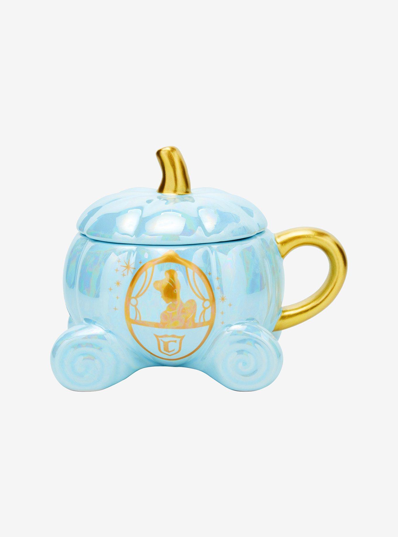 Disney Cinderella Carriage Mug with Lid, , alternate