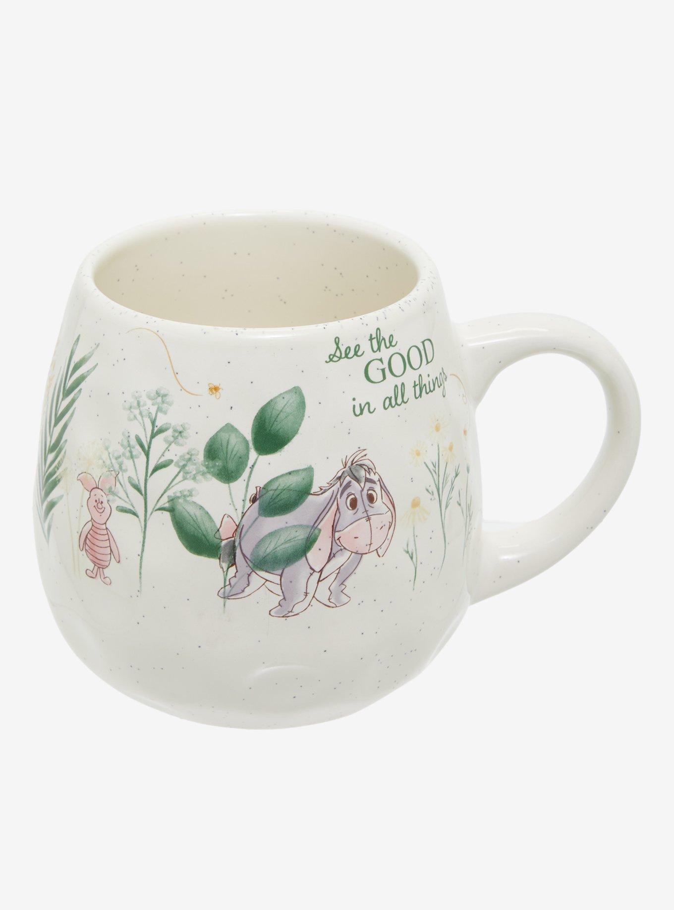 Disney Winnie the Pooh Characters Botanical Mug, , hi-res