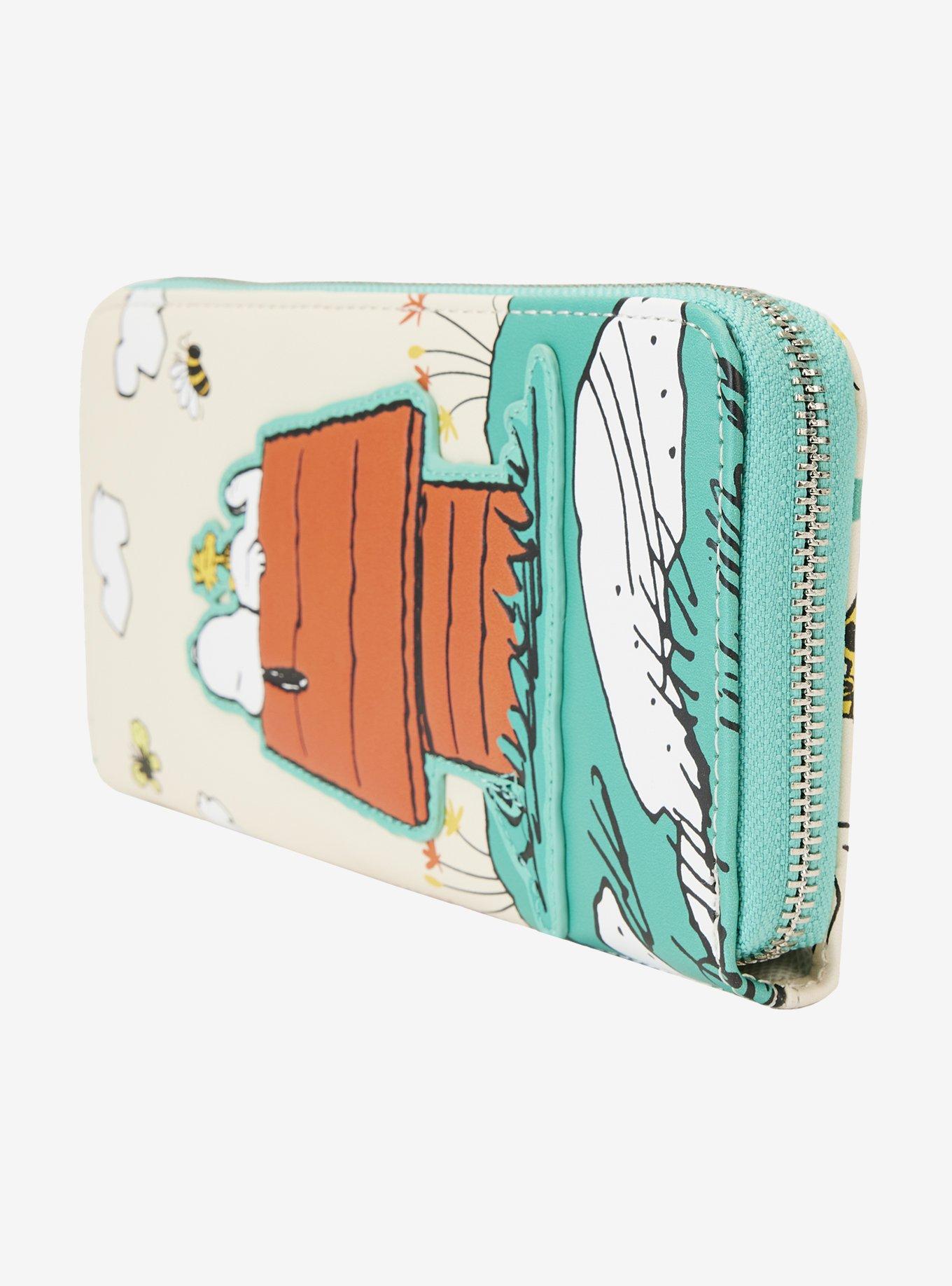 Loungefly Peanuts Snoopy & Woodstock Doghouse Zip Wallet, , alternate