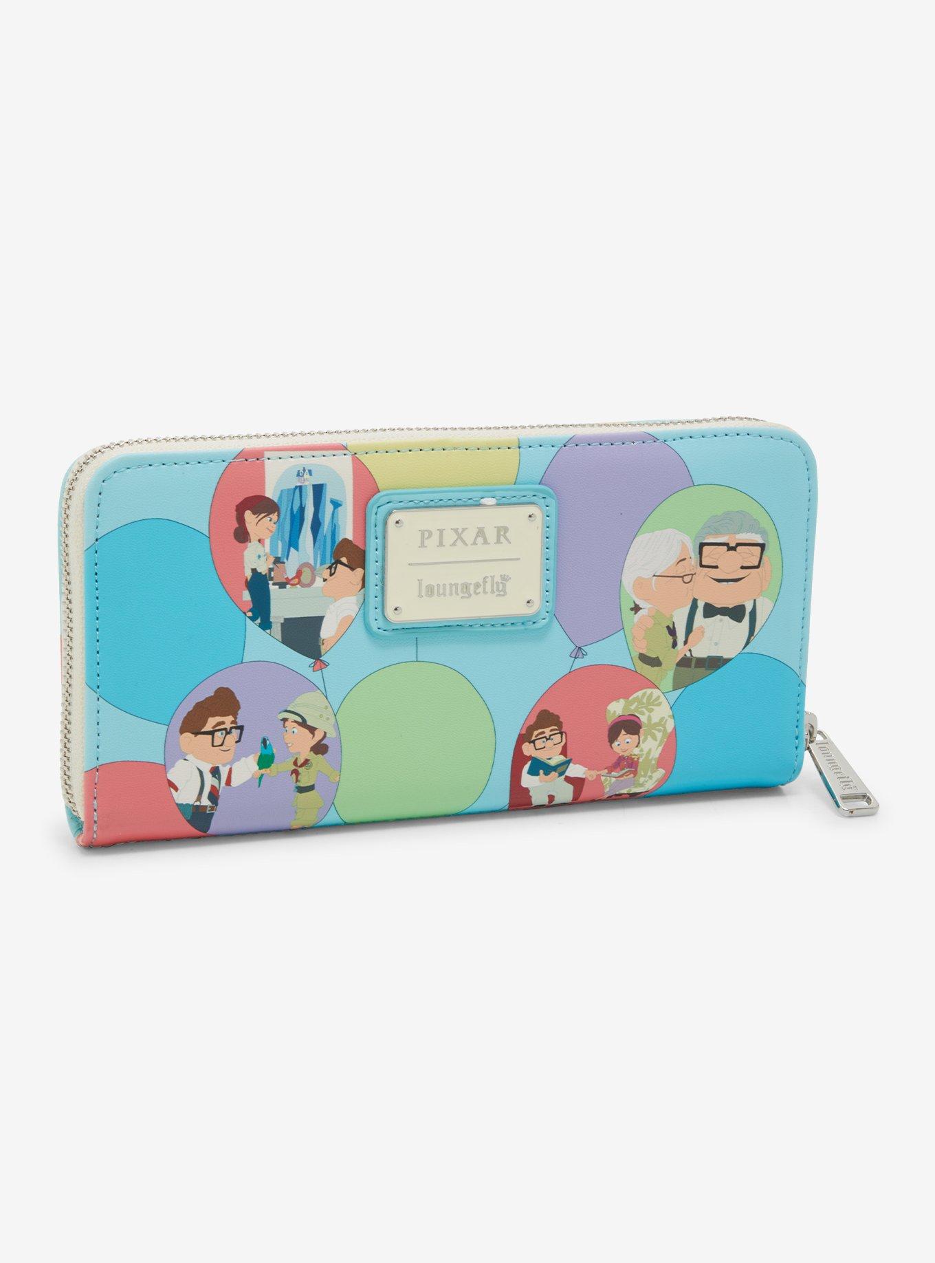 Loungefly Disney Pixar Up Carl & Ellie Balloon Scenes Wallet, , alternate